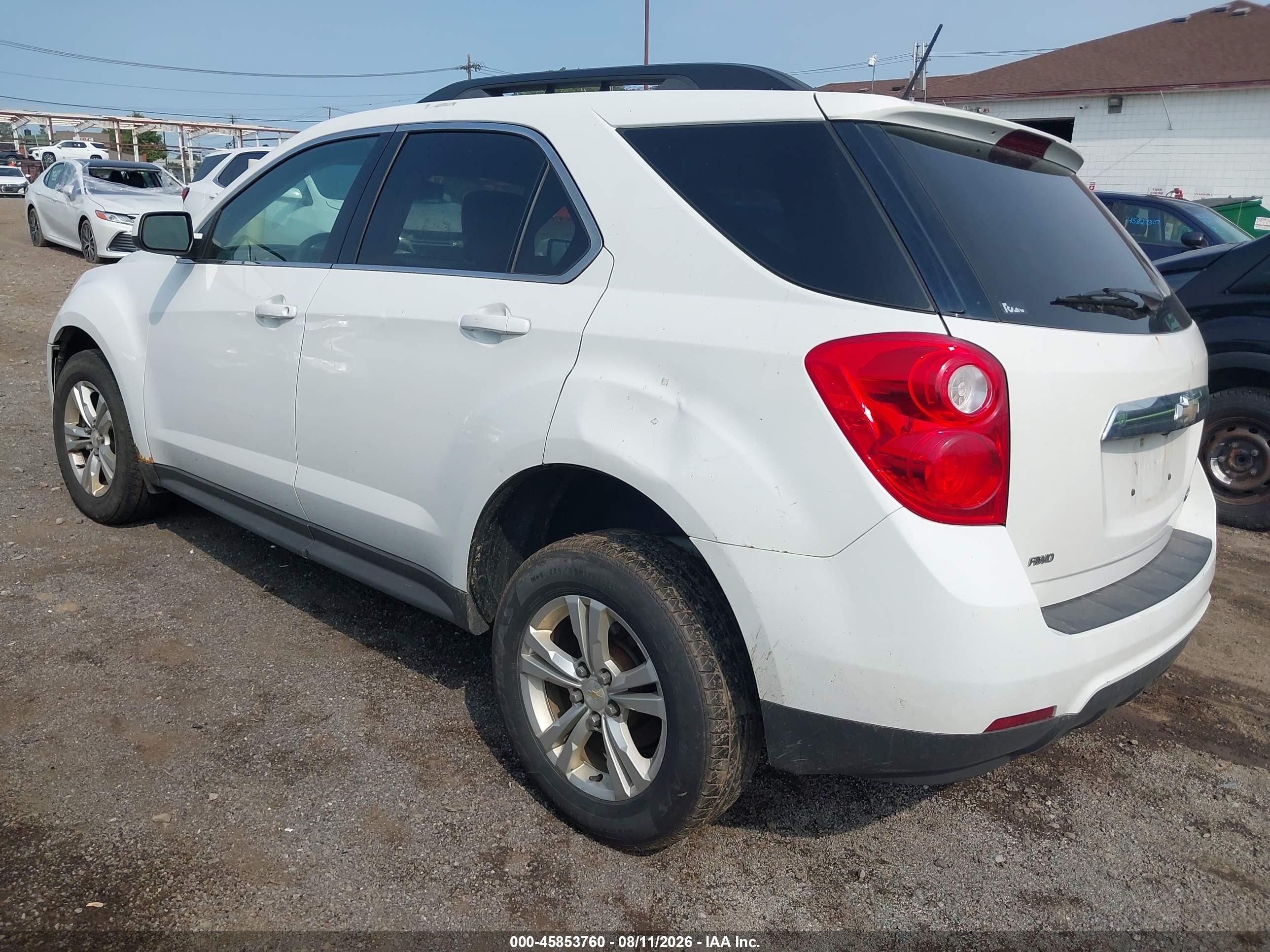 2015 Chevrolet Equinox Lt Белый vin: 2GNFLFEK6F6377177
