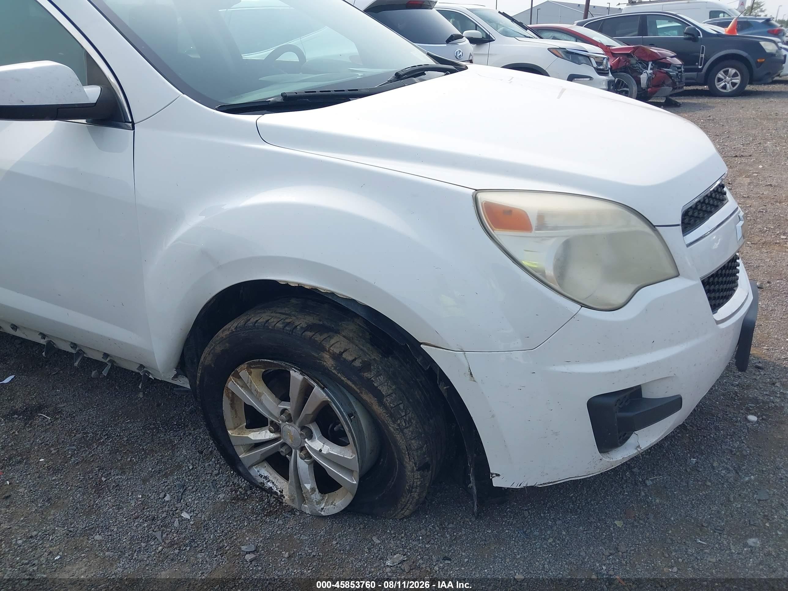 2015 Chevrolet Equinox Lt Белый vin: 2GNFLFEK6F6377177