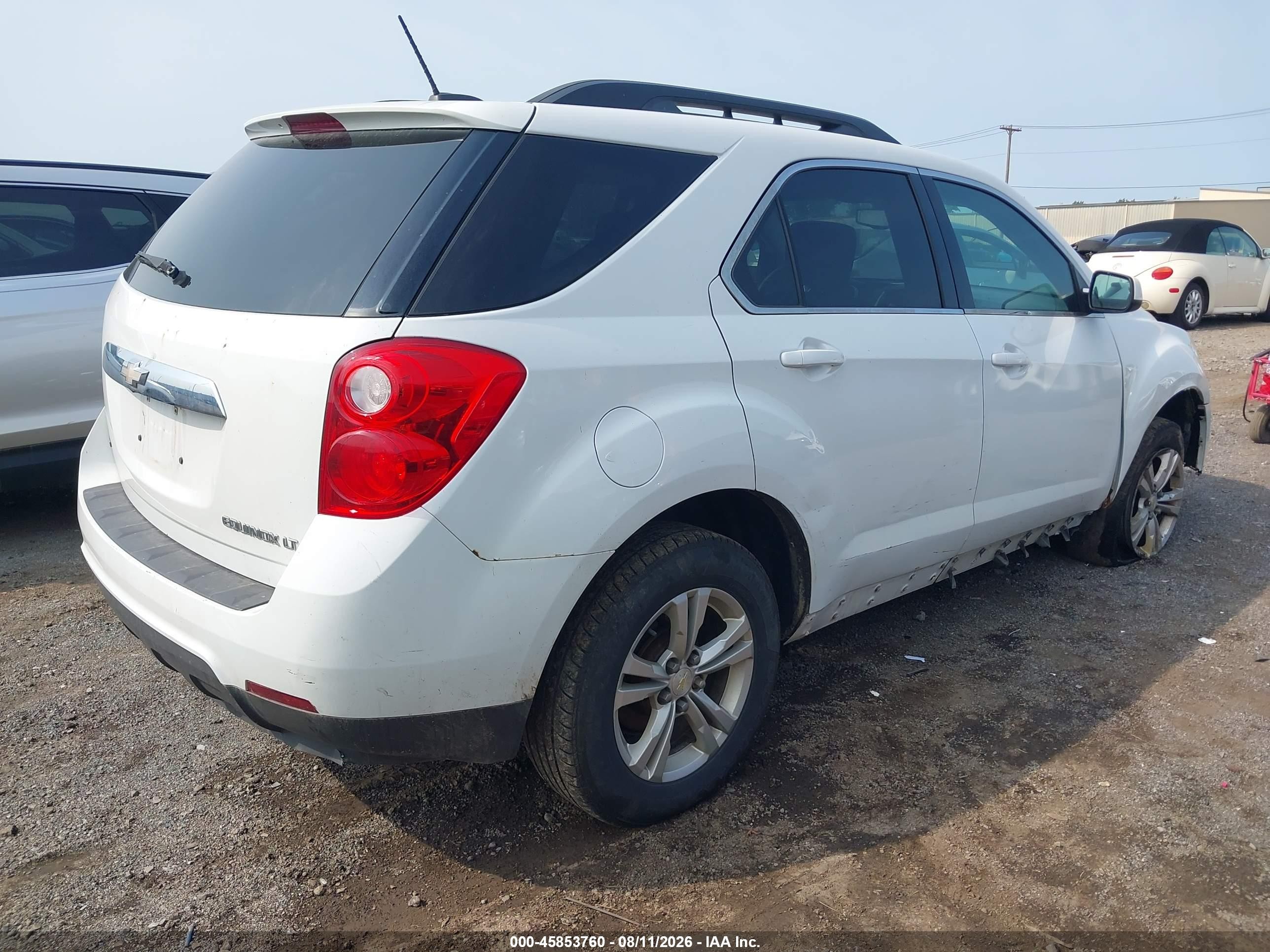 2015 Chevrolet Equinox Lt Белый vin: 2GNFLFEK6F6377177