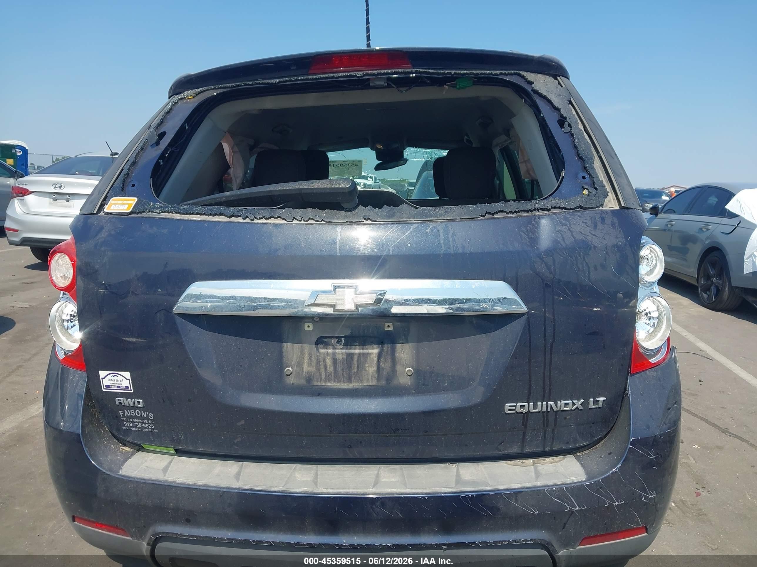 2015 Chevrolet Equinox 1lt Dark Blue vin: 2GNFLFEK6F6380161