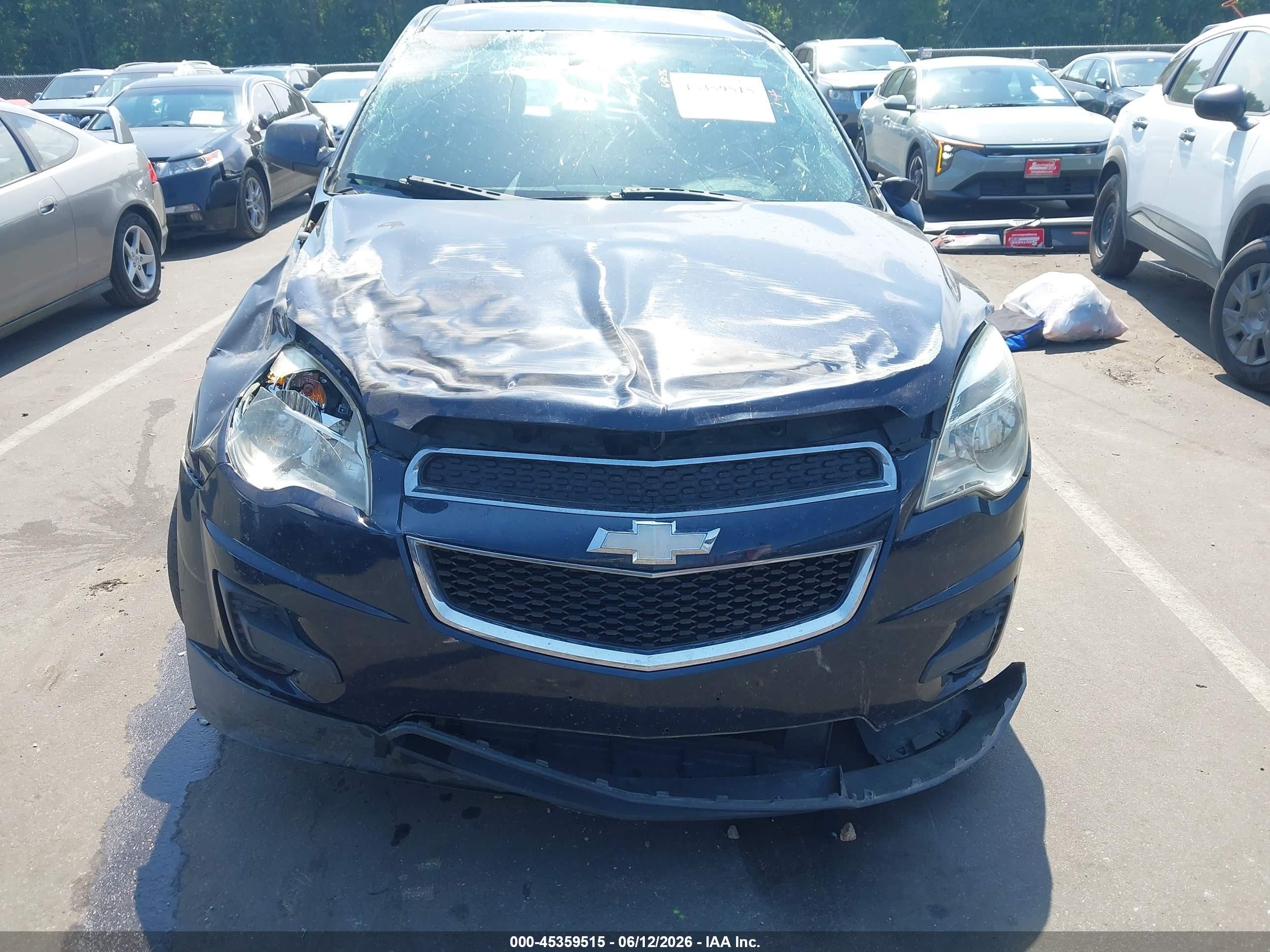 2015 Chevrolet Equinox 1lt Dark Blue vin: 2GNFLFEK6F6380161