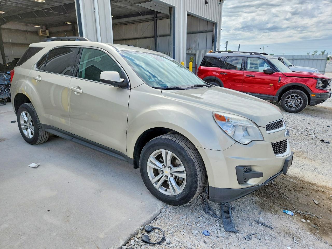 2014 Chevrolet Equinox Lt Beige vin: 2GNFLFEK7E6163247