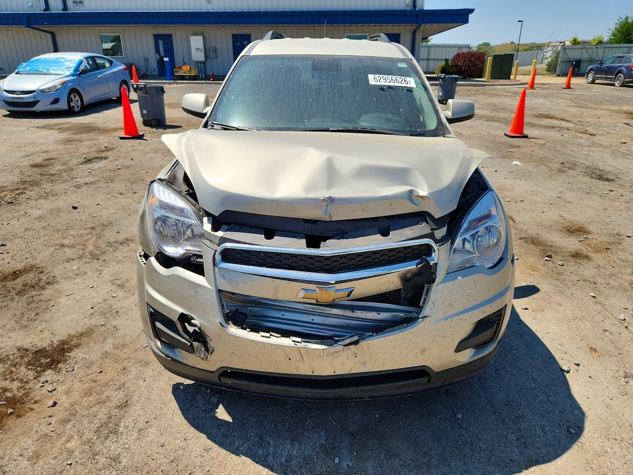 2014 Chevrolet Equinox Lt Tan vin: 2GNFLFEK7E6164866