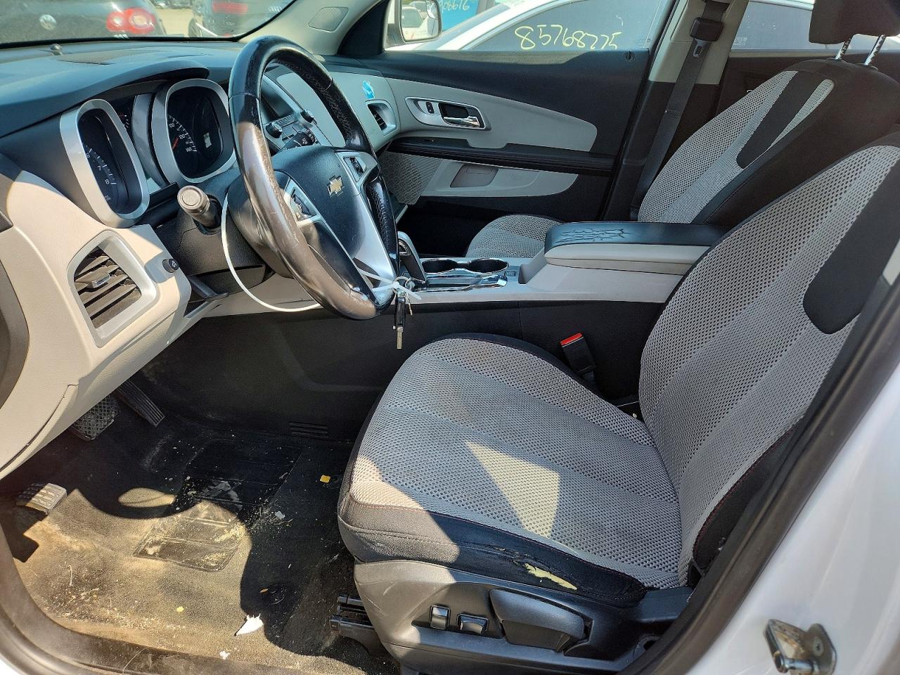 2014 Chevrolet Equinox Lt White vin: 2GNFLFEK7E6176001