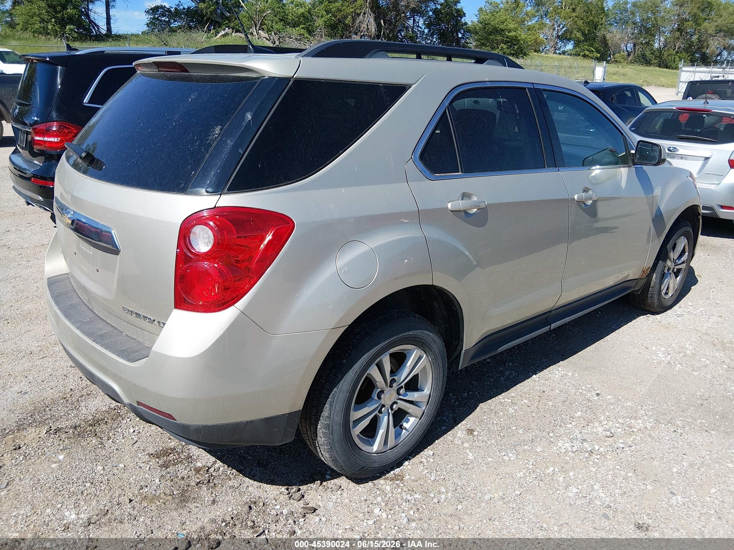 2014 Chevrolet Equinox Lt Gold vin: 2GNFLFEK7E6239761