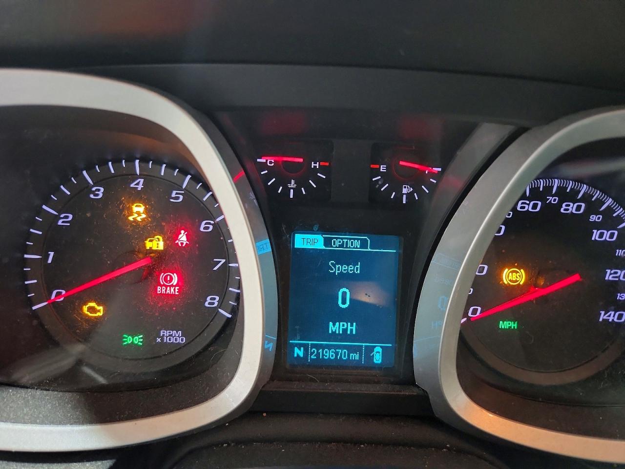 2014 Chevrolet Equinox Lt Red vin: 2GNFLFEK7E6246354