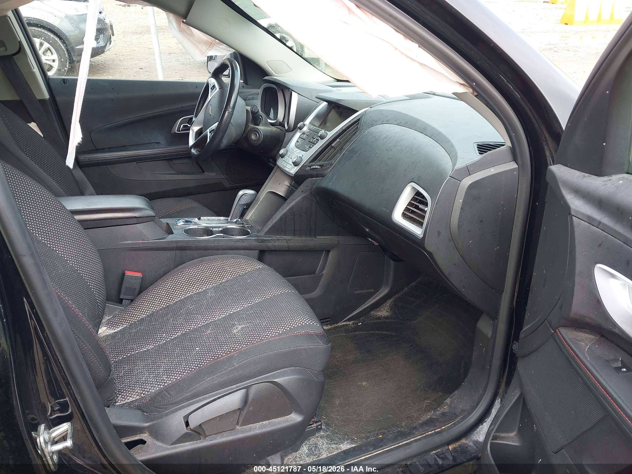 2014 Chevrolet Equinox 1lt Black vin: 2GNFLFEK7E6276485