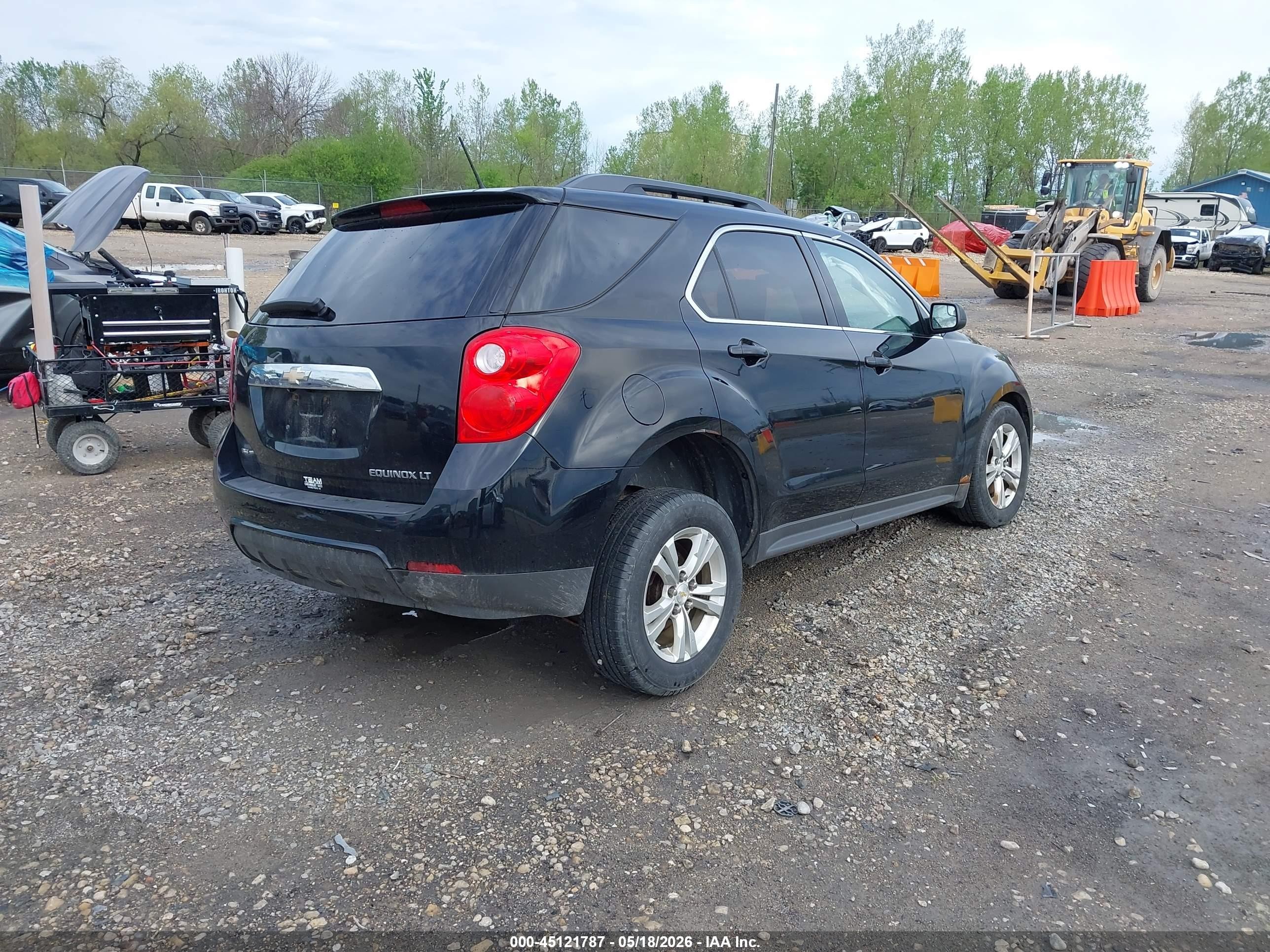 2014 Chevrolet Equinox 1lt Black vin: 2GNFLFEK7E6276485