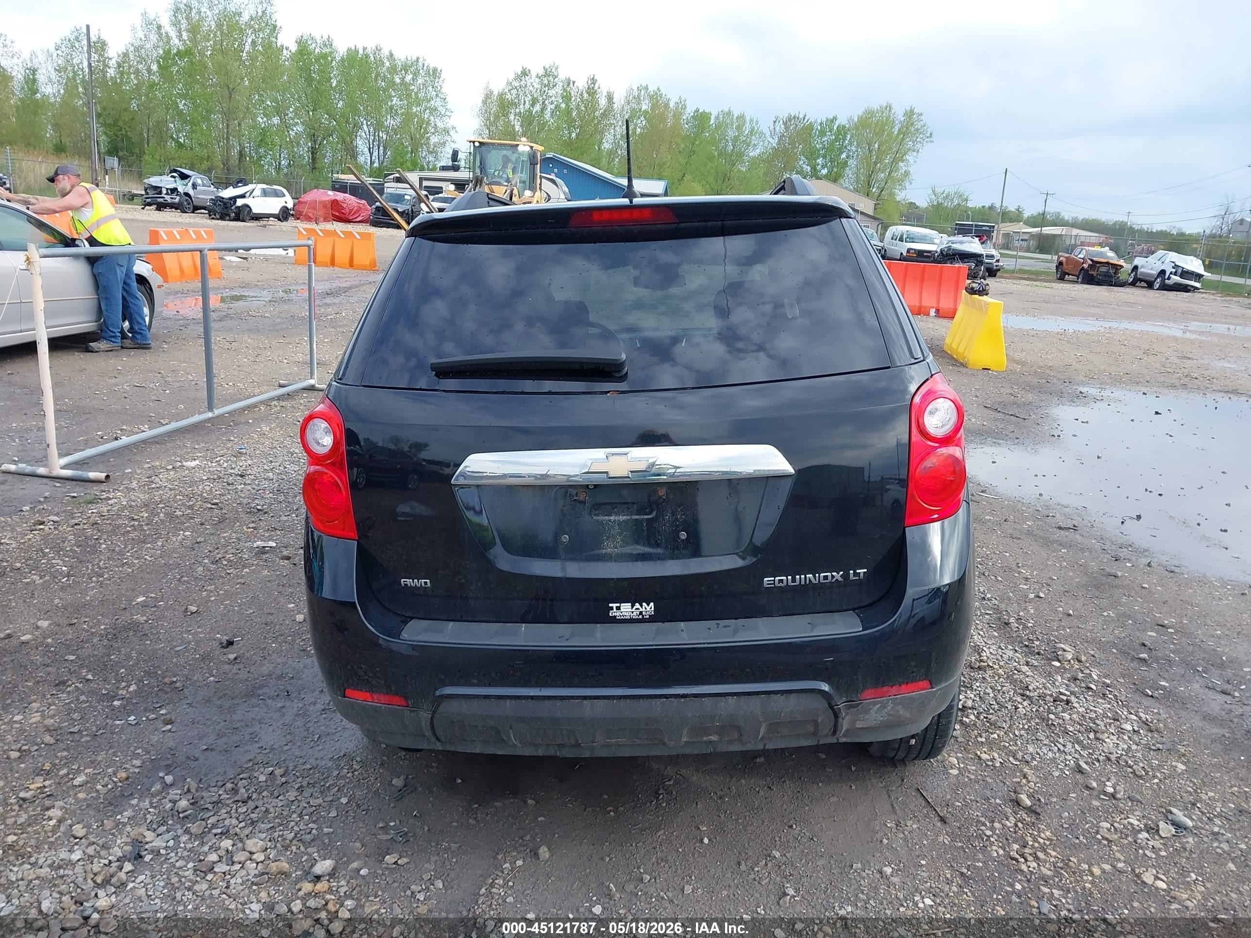 2014 Chevrolet Equinox 1lt Black vin: 2GNFLFEK7E6276485