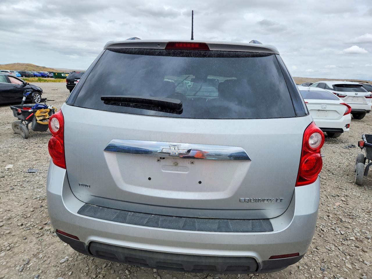 2014 Chevrolet Equinox Lt Silver vin: 2GNFLFEK7E6336667