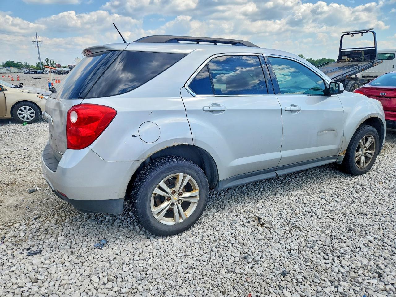 2014 Chevrolet Equinox Lt Silver vin: 2GNFLFEK7E6358782