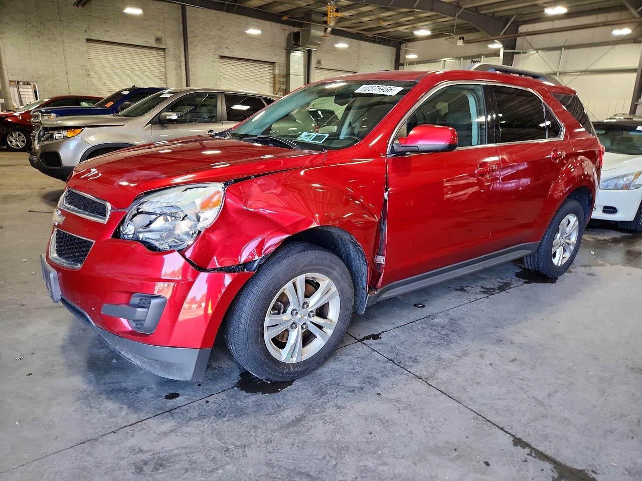 2014 Chevrolet Equinox Lt Red vin: 2GNFLFEK7E6379891