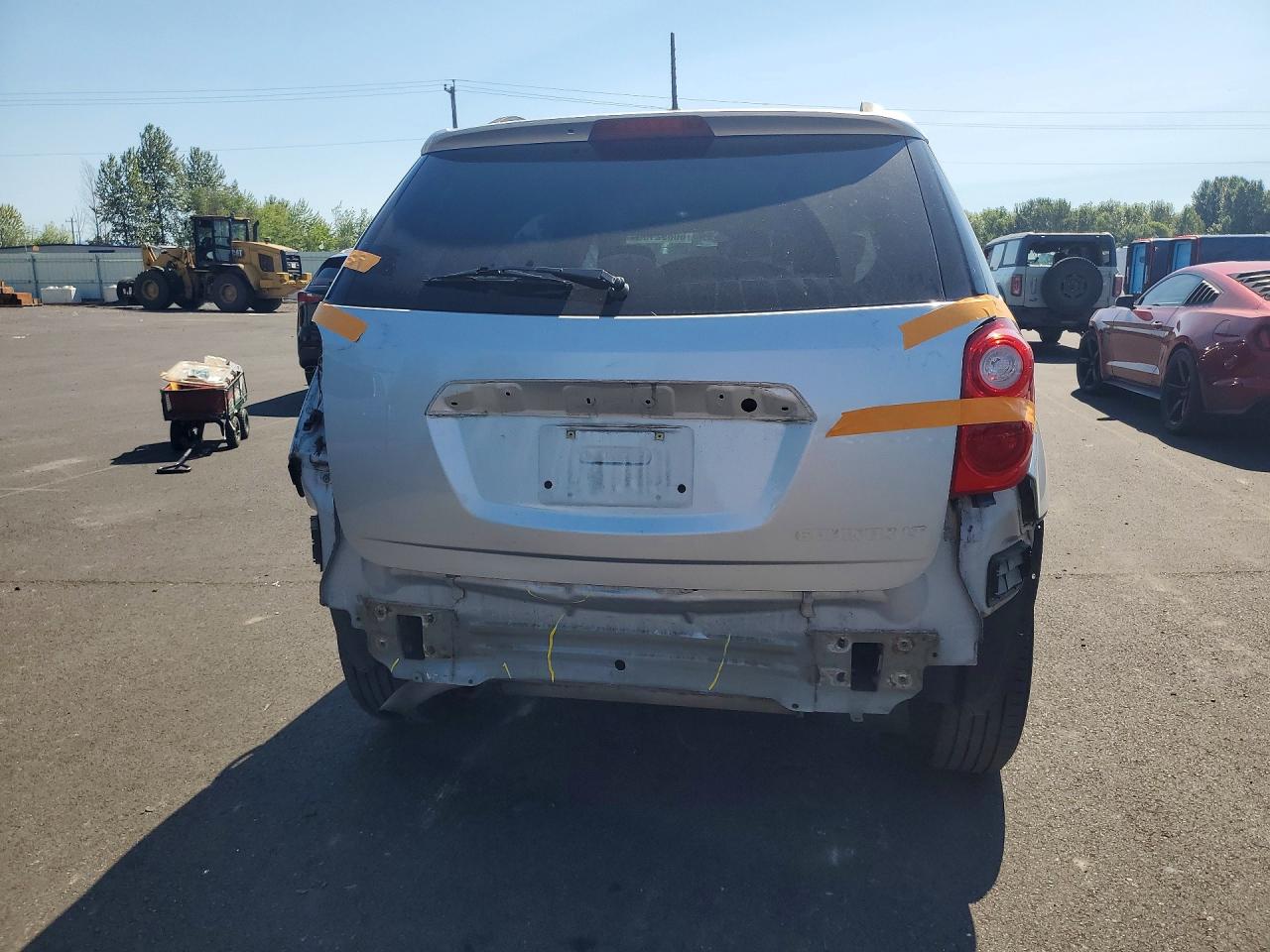 2015 Chevrolet Equinox Lt Silver vin: 2GNFLFEK7F6105785