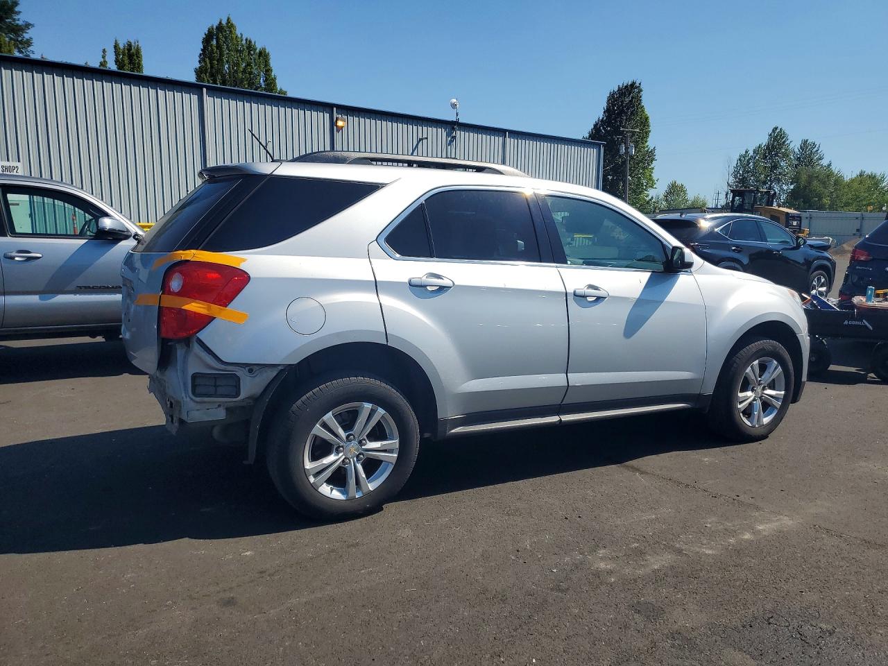 2015 Chevrolet Equinox Lt Silver vin: 2GNFLFEK7F6105785