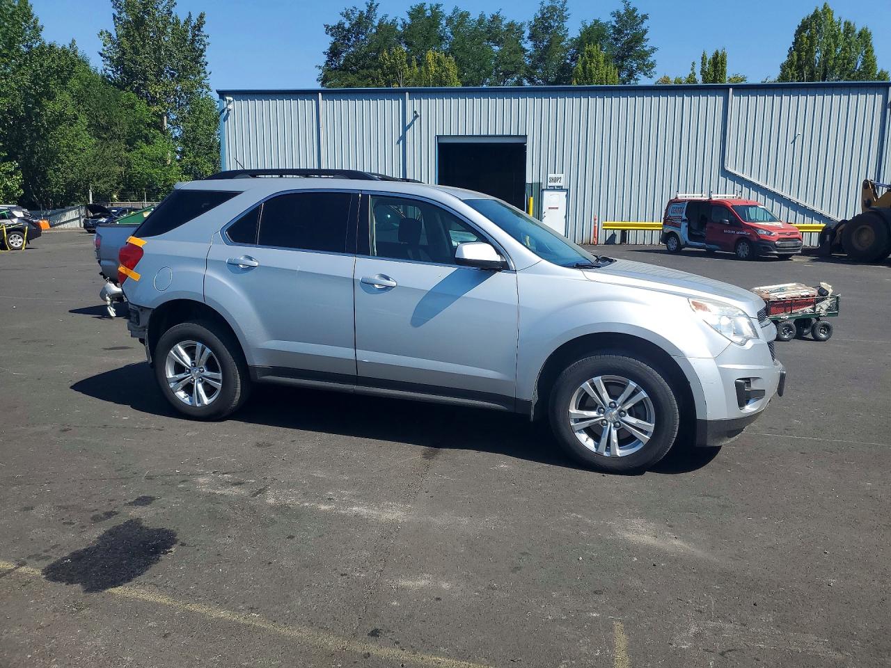 2015 Chevrolet Equinox Lt Silver vin: 2GNFLFEK7F6105785