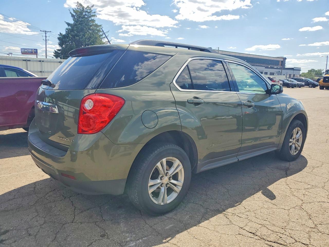 2015 Chevrolet Equinox Lt Green vin: 2GNFLFEK7F6110520