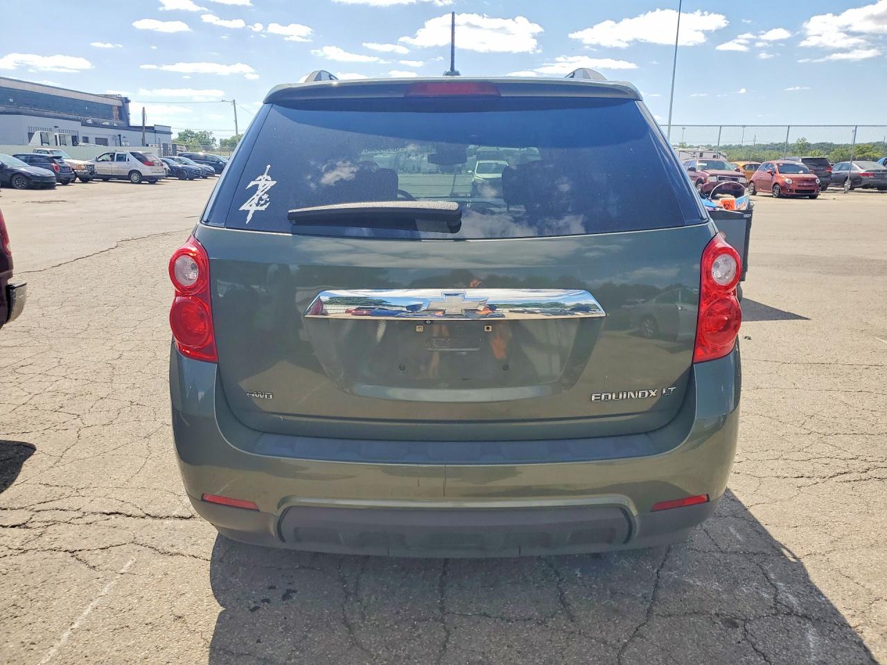 2015 Chevrolet Equinox Lt Green vin: 2GNFLFEK7F6110520