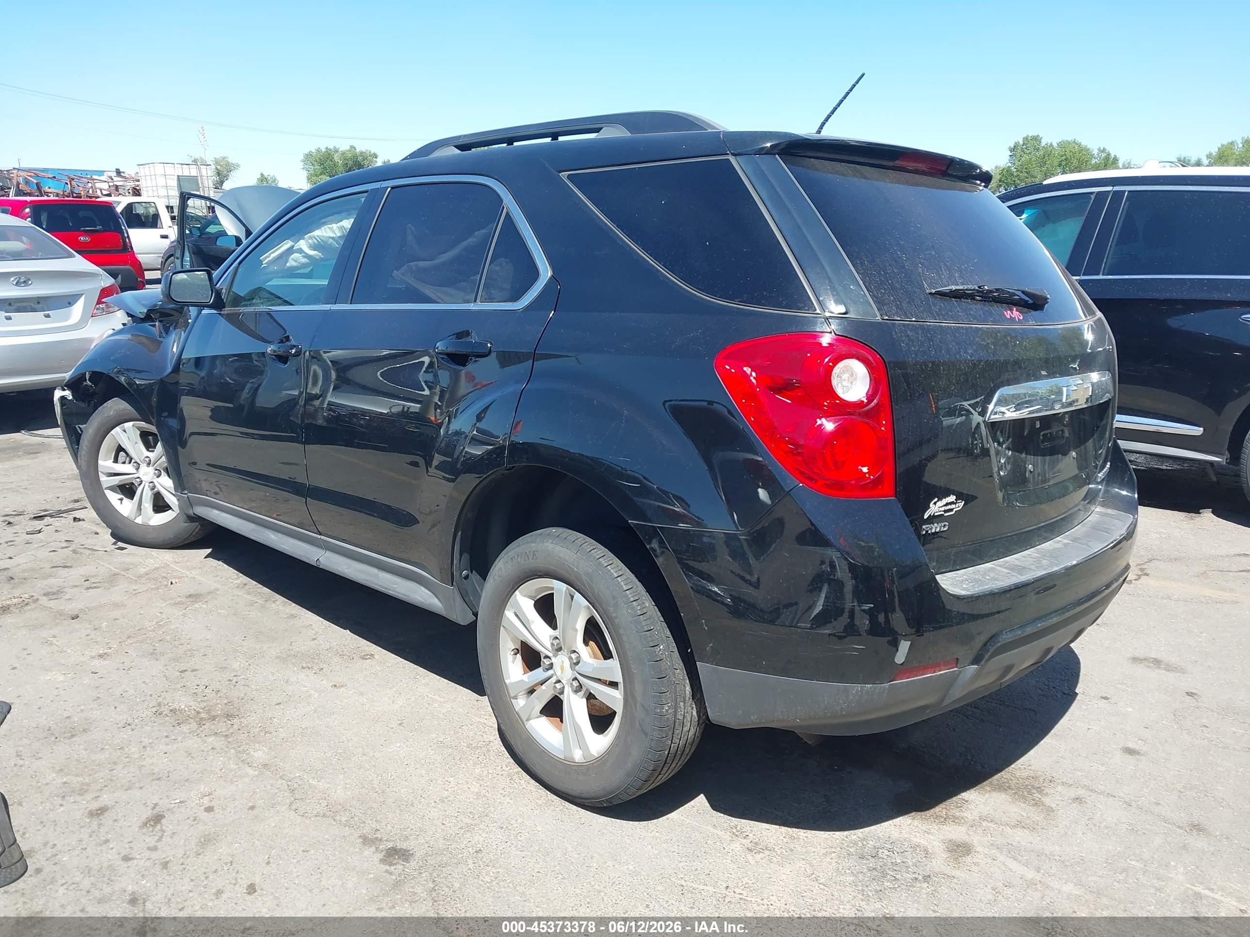2015 Chevrolet Equinox 1lt Black vin: 2GNFLFEK7F6205126