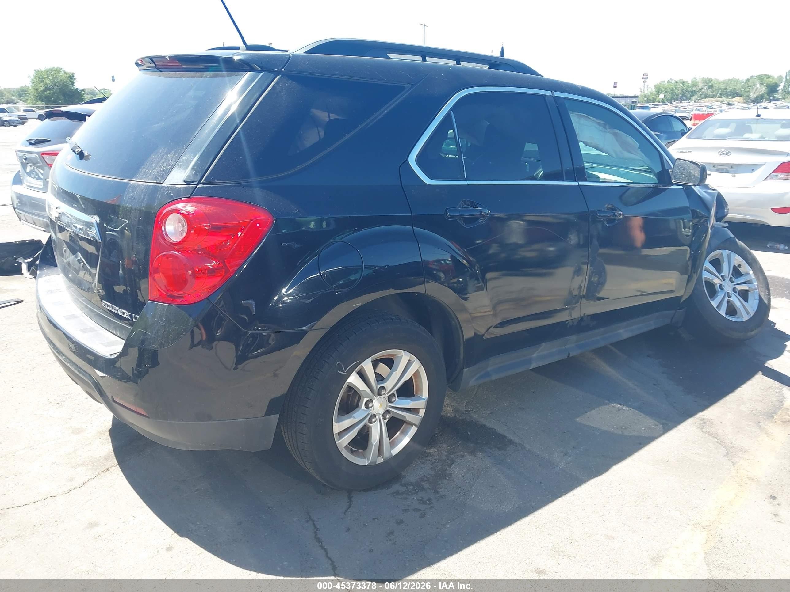 2015 Chevrolet Equinox 1lt Black vin: 2GNFLFEK7F6205126