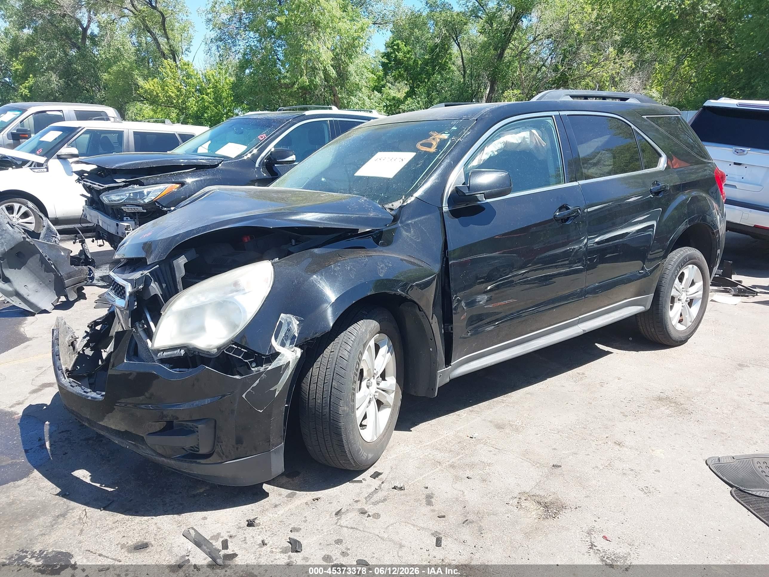 2015 Chevrolet Equinox 1lt Black vin: 2GNFLFEK7F6205126