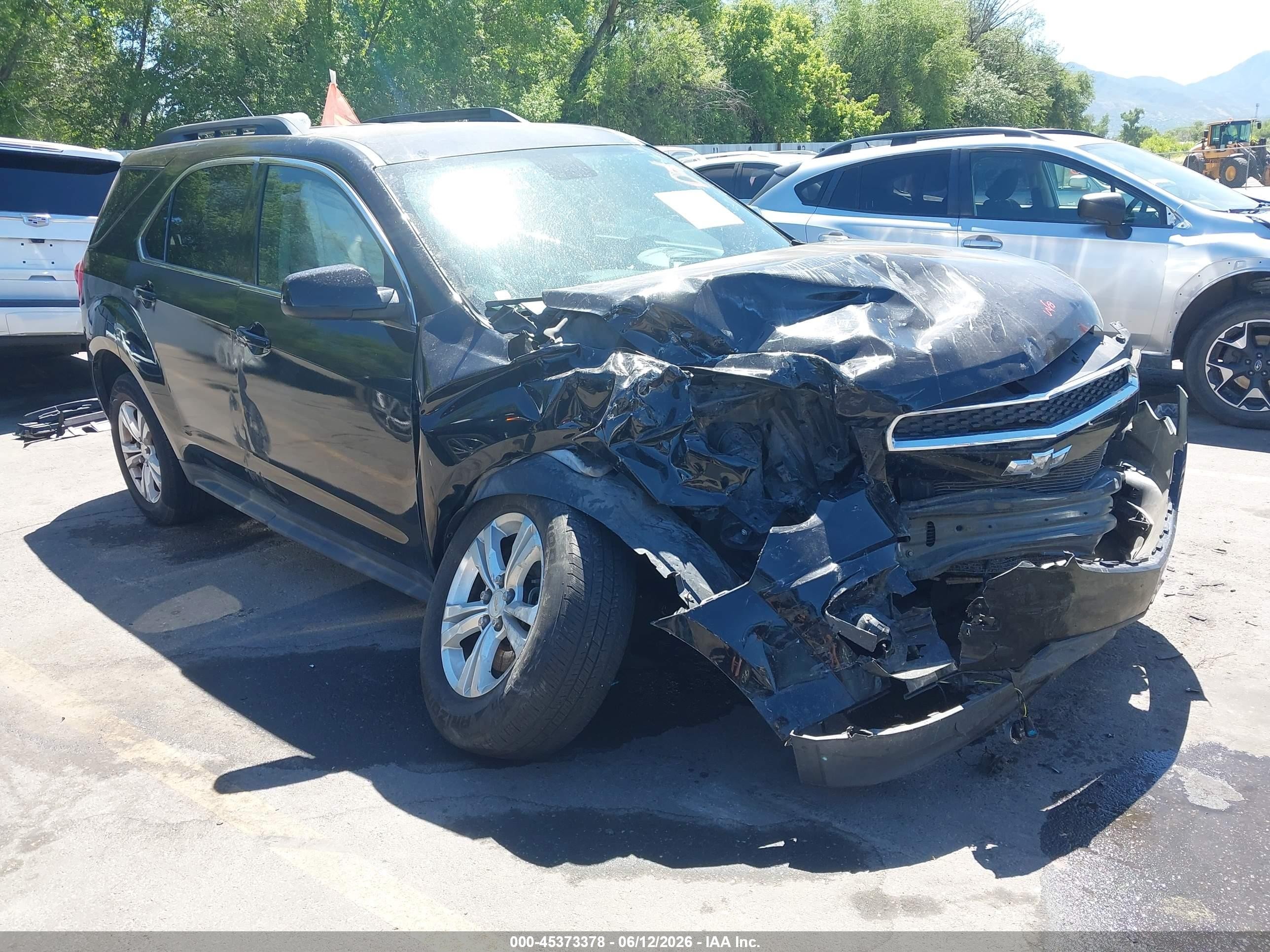 2015 Chevrolet Equinox 1lt Black vin: 2GNFLFEK7F6205126