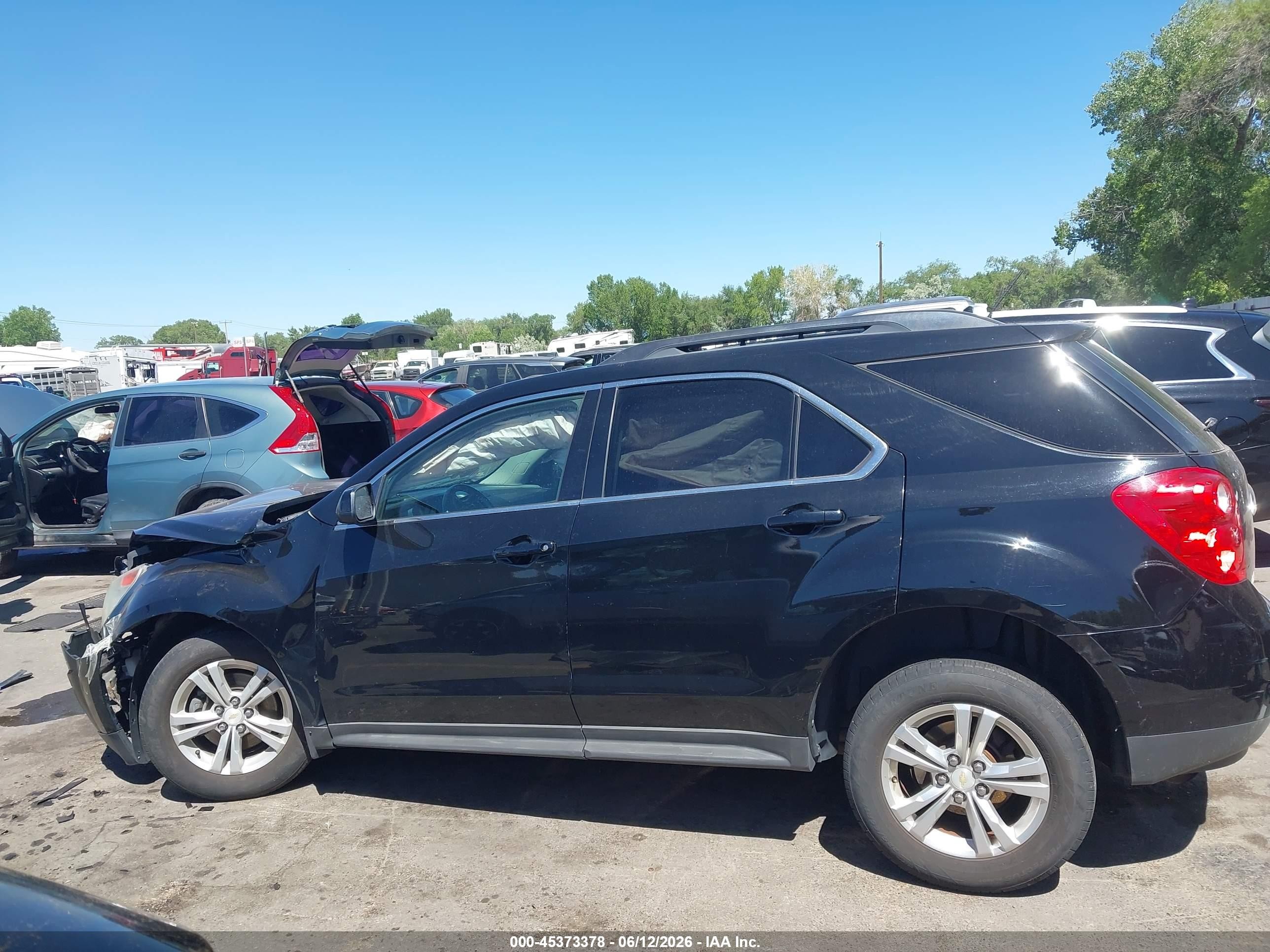 2015 Chevrolet Equinox 1lt Black vin: 2GNFLFEK7F6205126