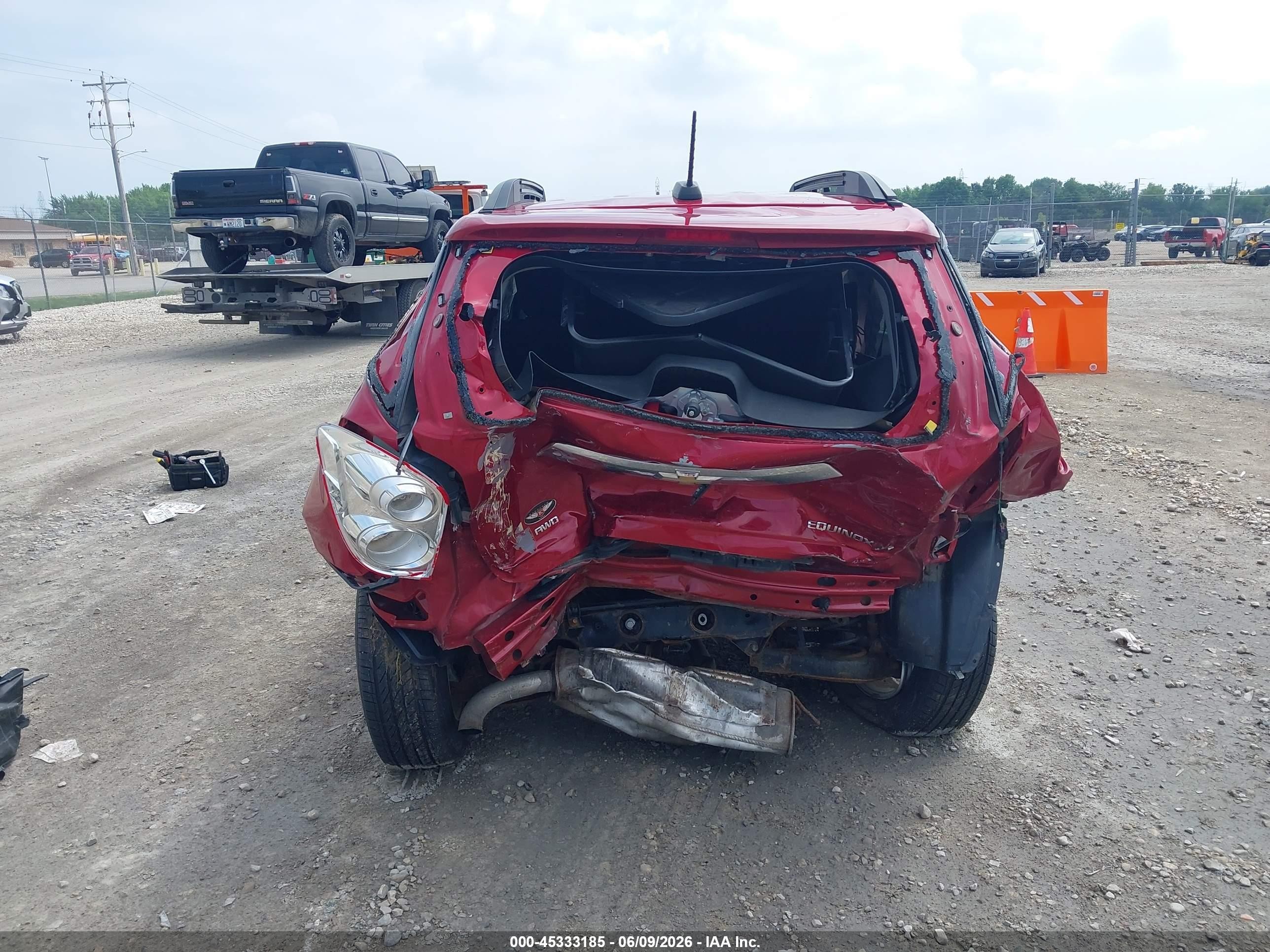 2015 Chevrolet Equinox 1lt Red vin: 2GNFLFEK7F6297290