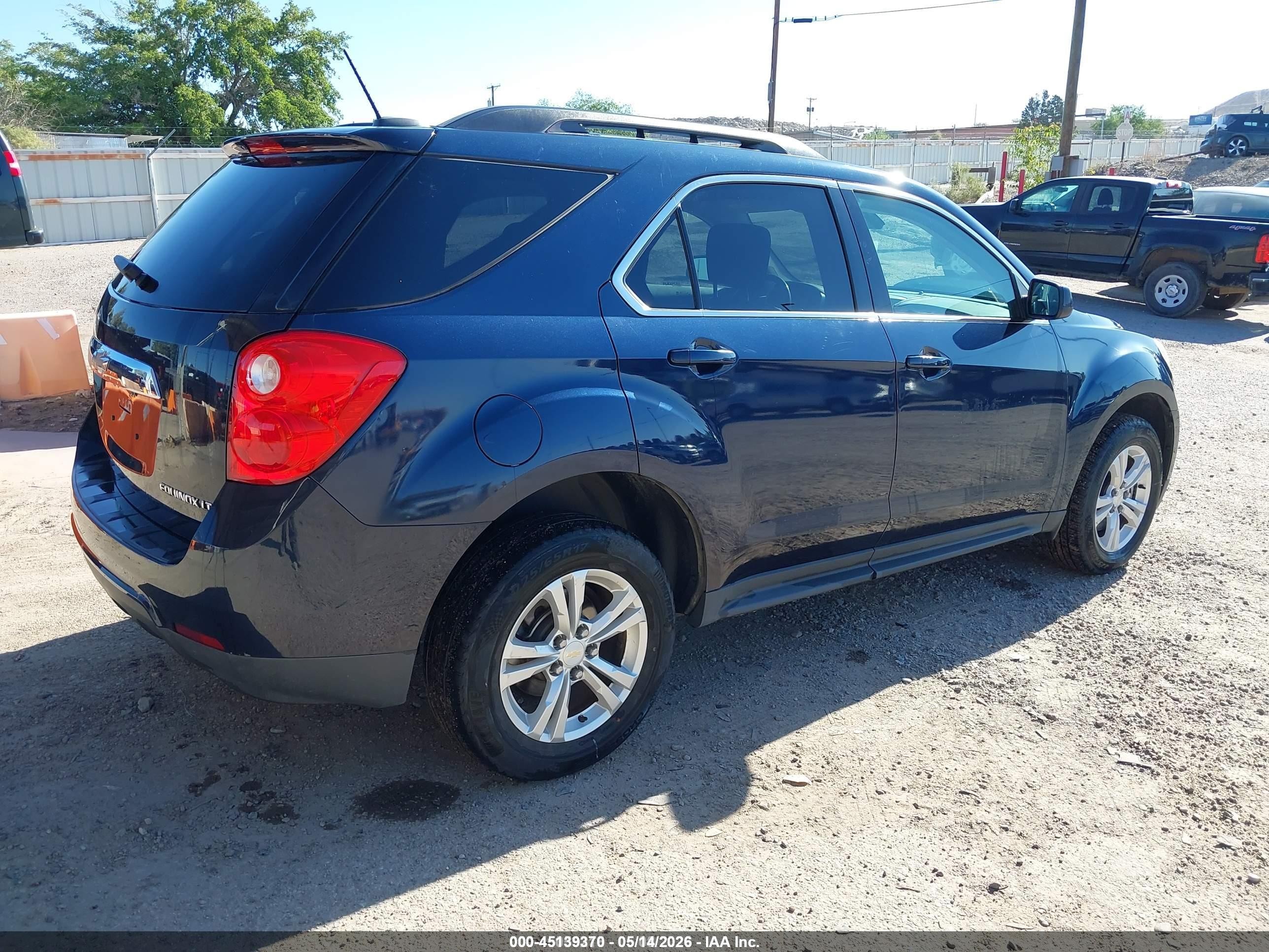 2015 Chevrolet Equinox 1lt Dark Blue vin: 2GNFLFEK7F6380055