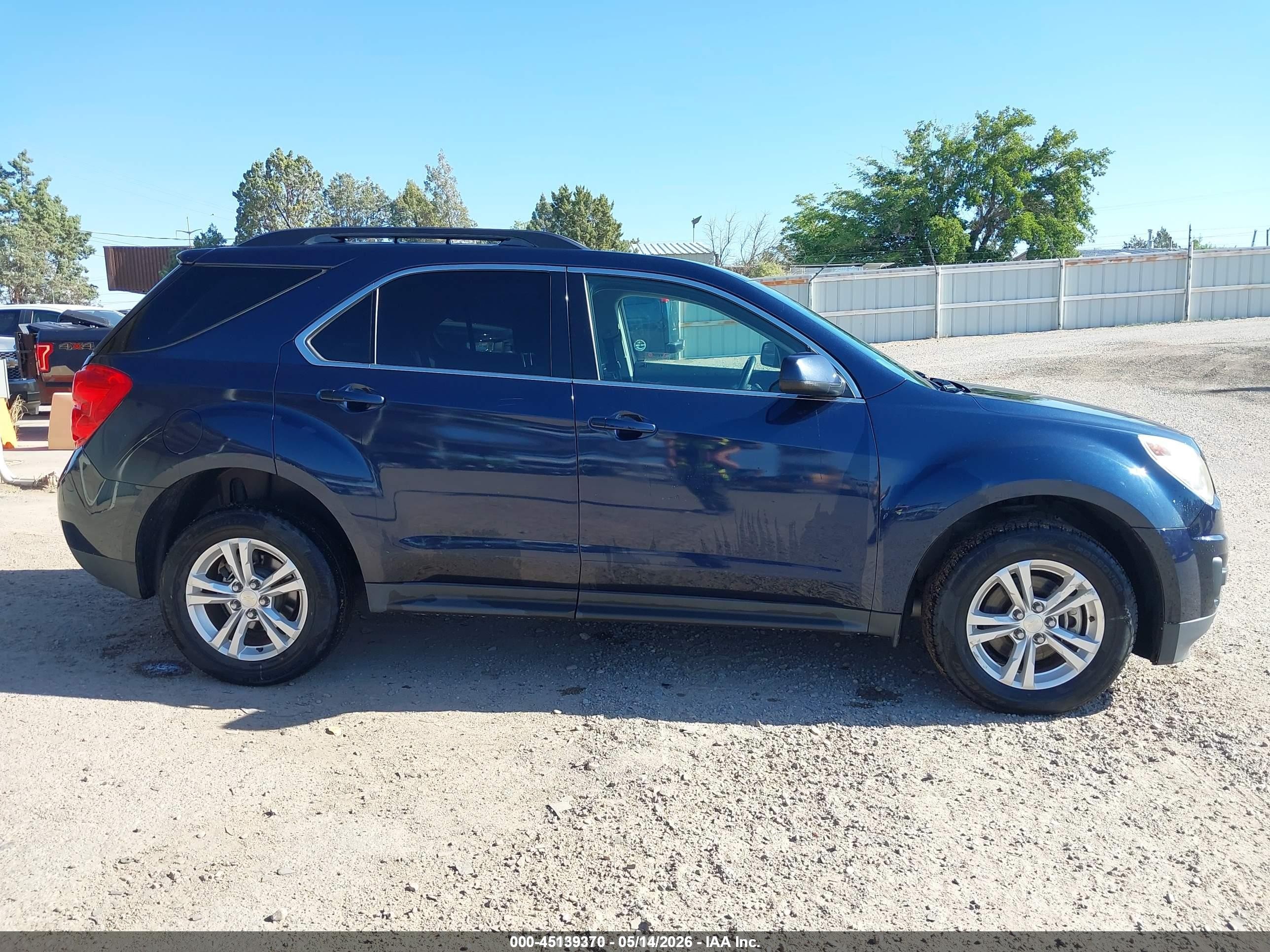 2015 Chevrolet Equinox 1lt Dark Blue vin: 2GNFLFEK7F6380055