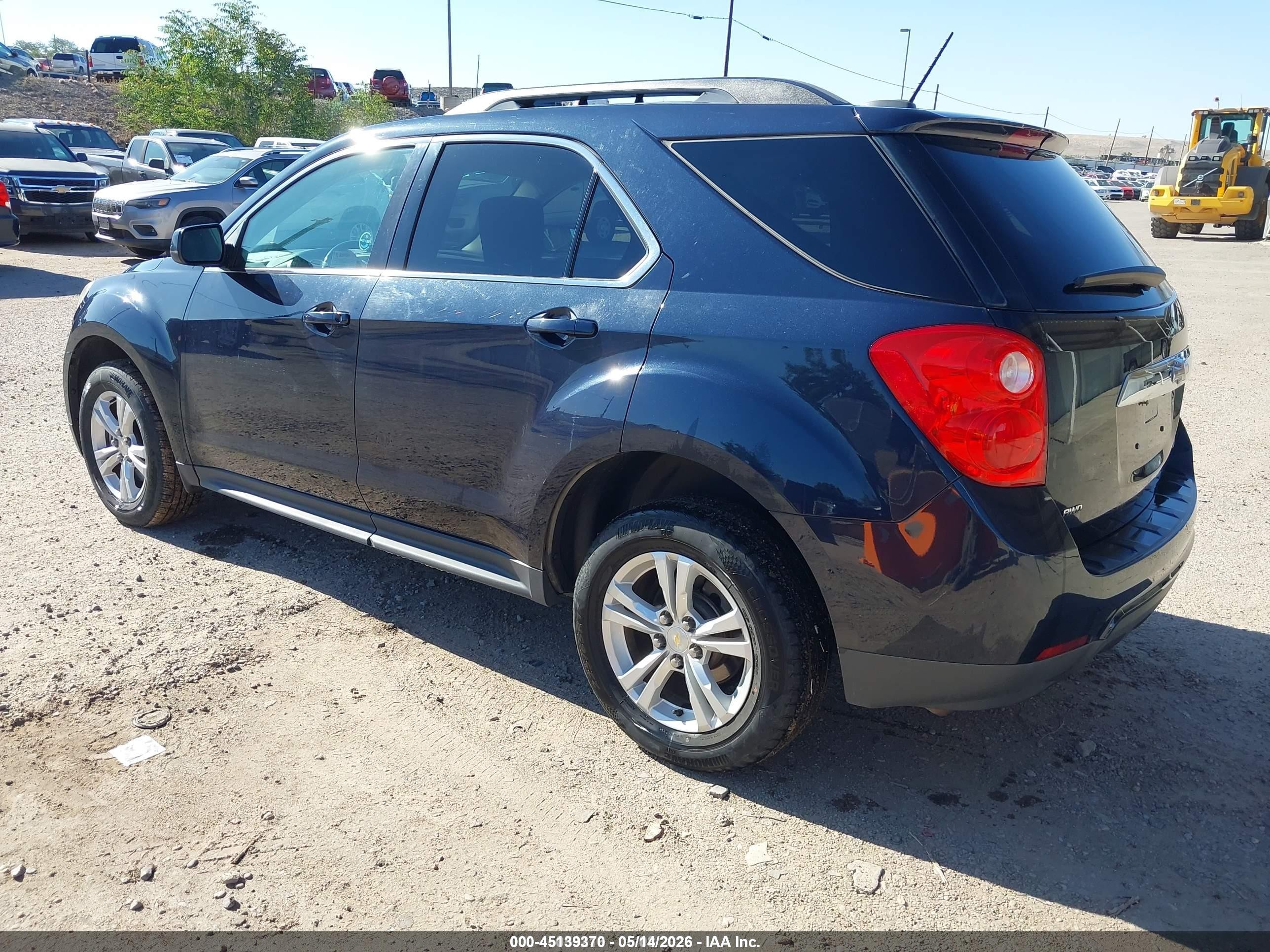 2015 Chevrolet Equinox 1lt Dark Blue vin: 2GNFLFEK7F6380055