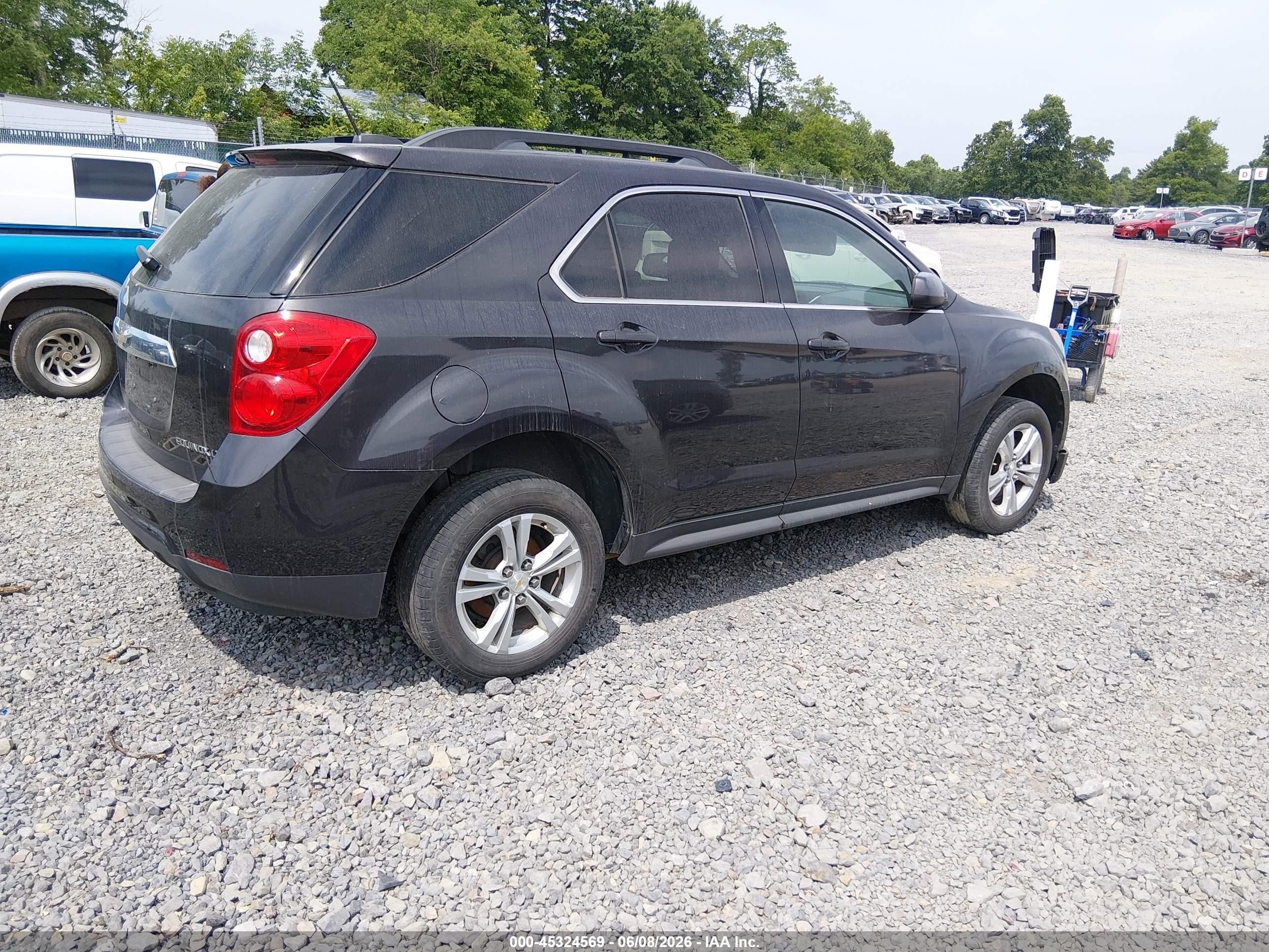 2015 Chevrolet Equinox 1lt Black vin: 2GNFLFEK7F6396580