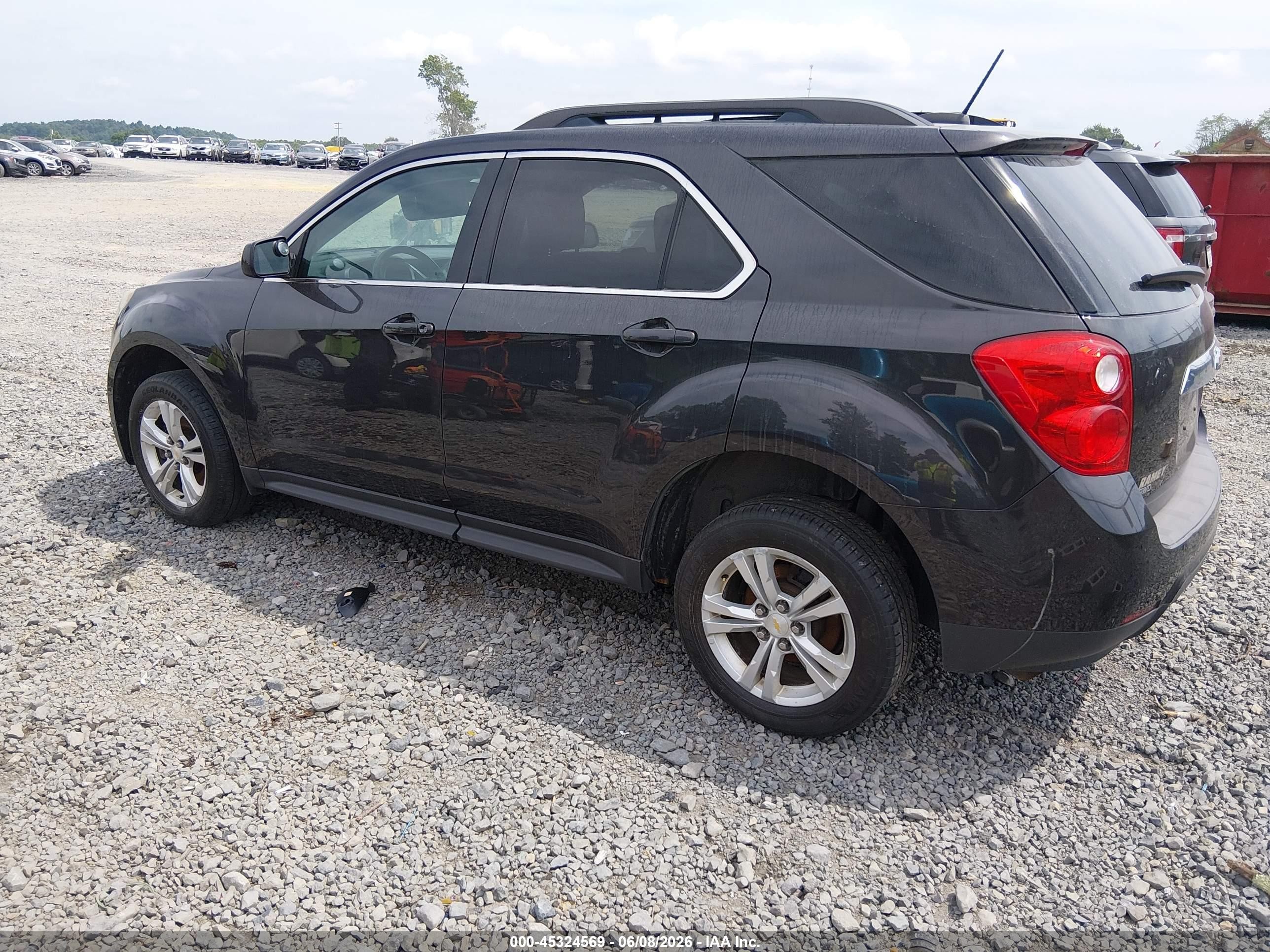 2015 Chevrolet Equinox 1lt Black vin: 2GNFLFEK7F6396580