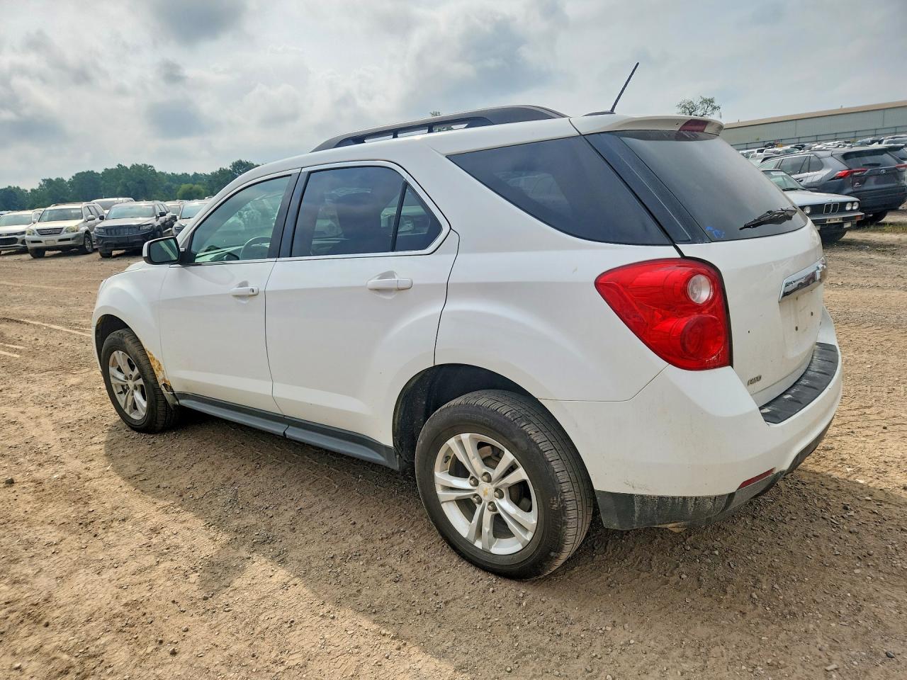 2015 Chevrolet Equinox Lt White vin: 2GNFLFEK7F6436236