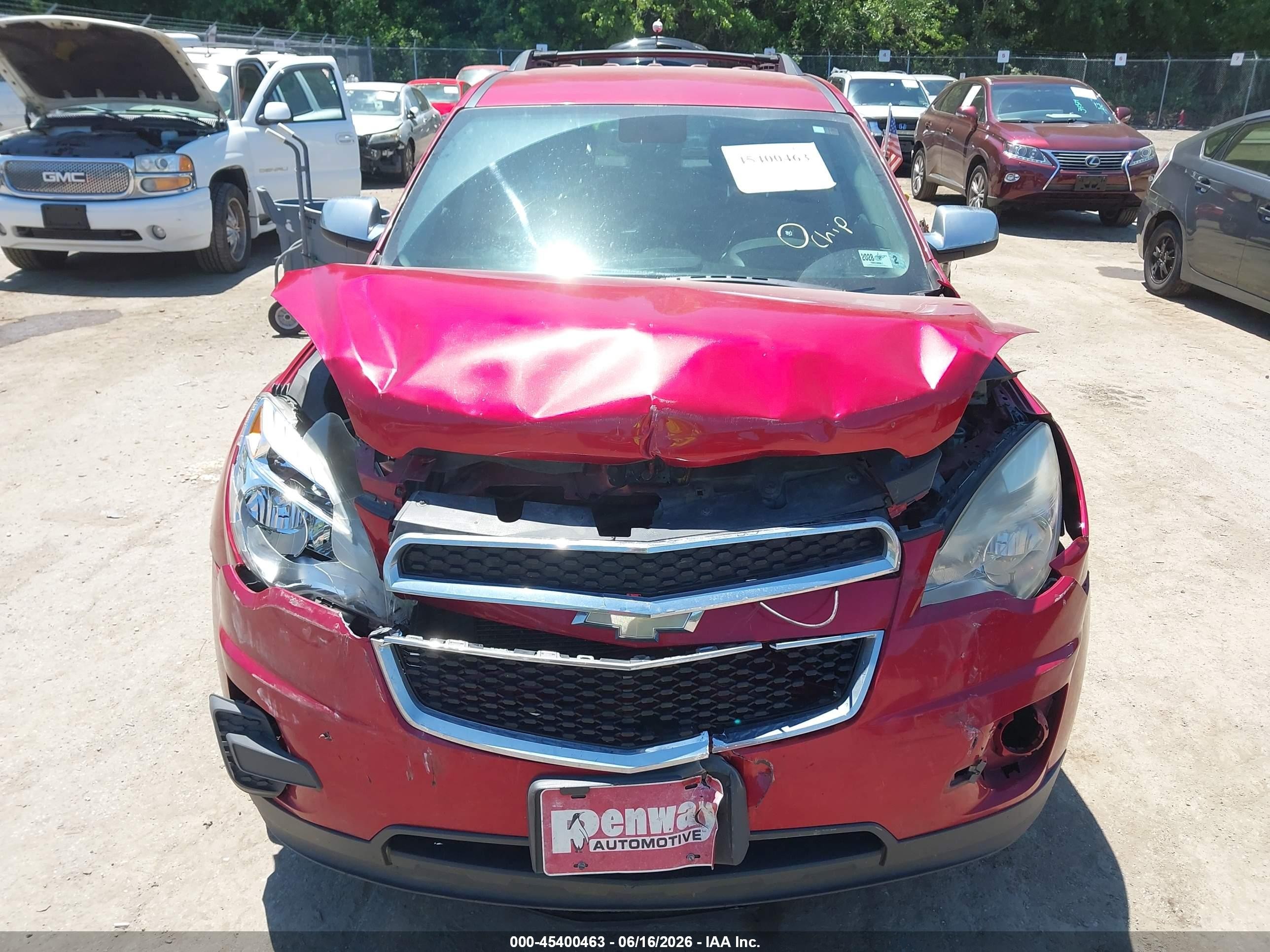 2014 Chevrolet Equinox Lt Red vin: 2GNFLFEK8E6102098
