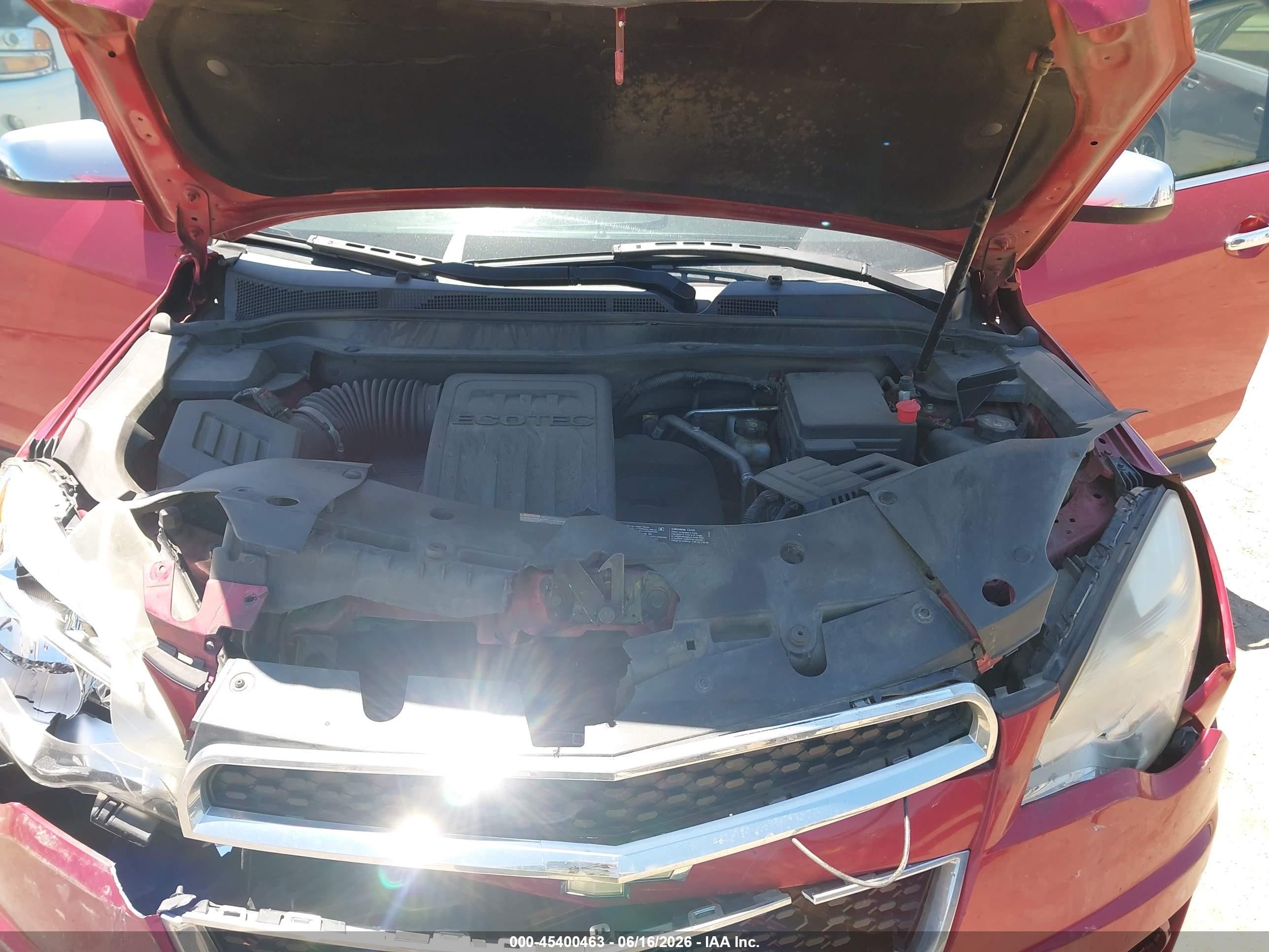 2014 Chevrolet Equinox Lt Red vin: 2GNFLFEK8E6102098