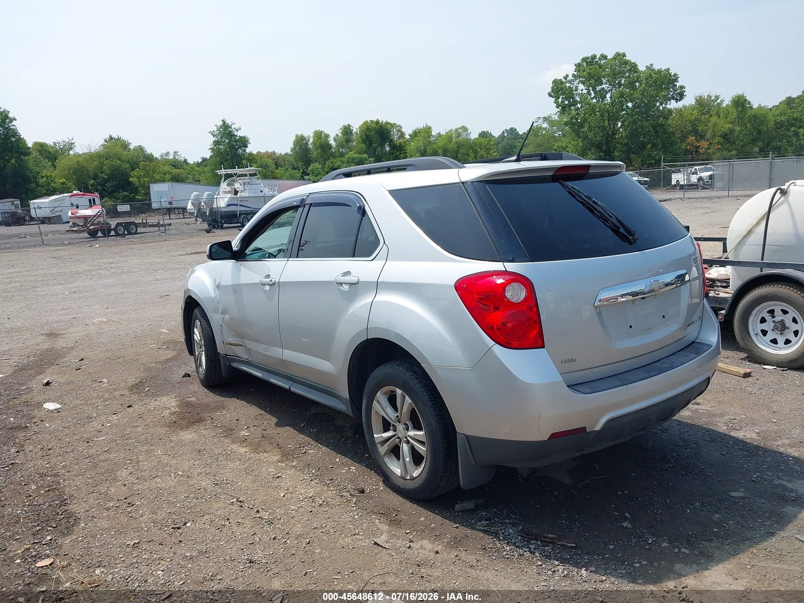 2014 Chevrolet Equinox Lt Silver vin: 2GNFLFEK8E6111576