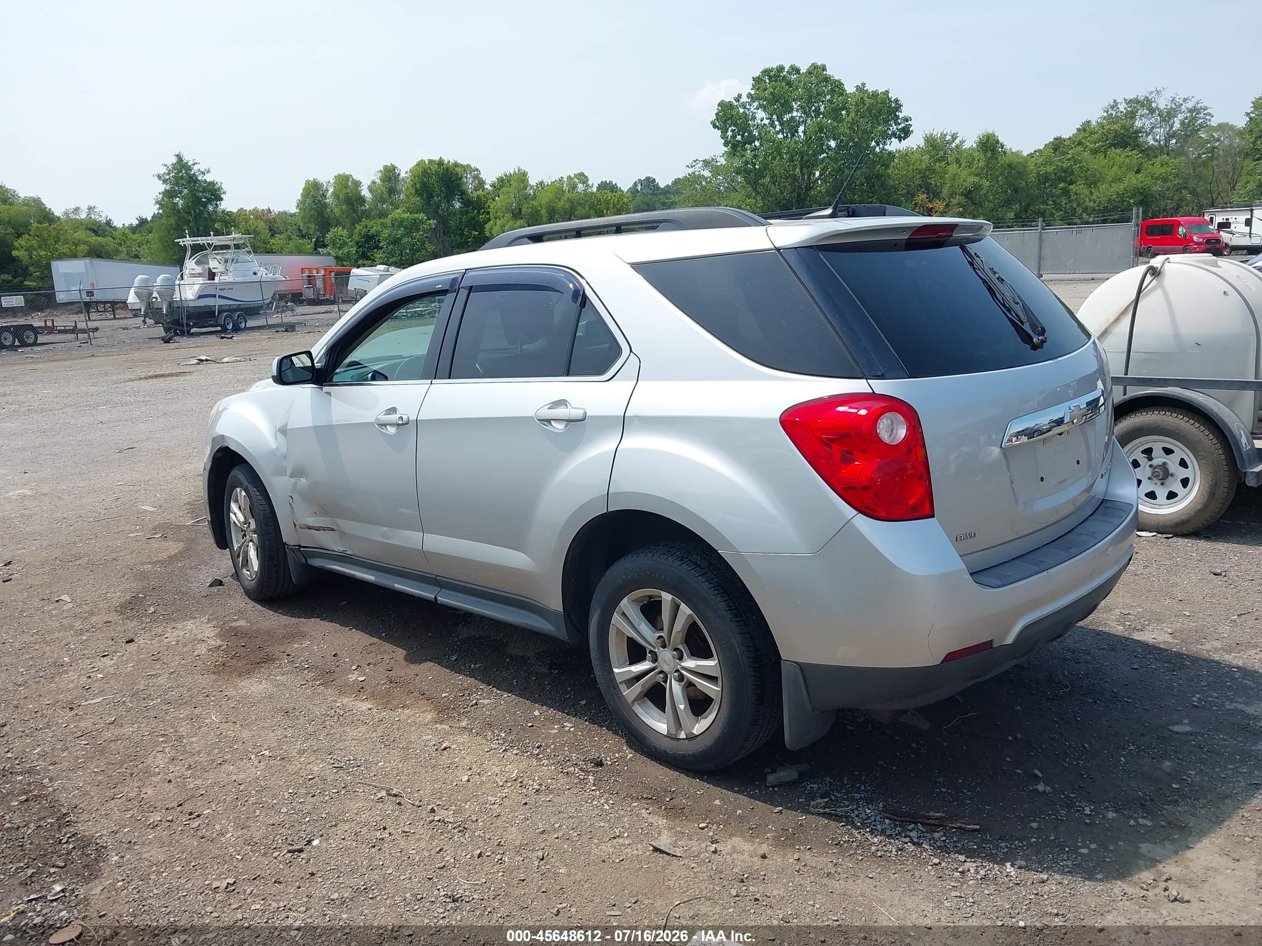 2014 Chevrolet Equinox Lt Silver vin: 2GNFLFEK8E6111576