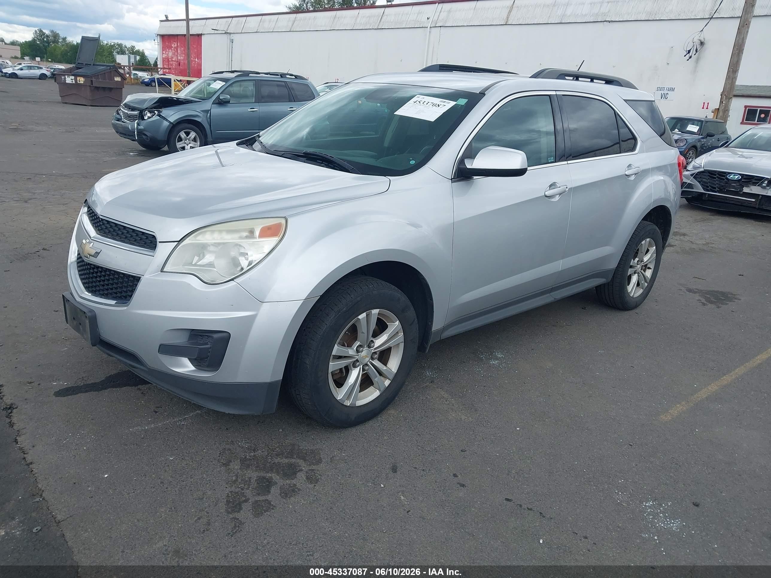 2014 Chevrolet Equinox Lt Silver vin: 2GNFLFEK8E6131598