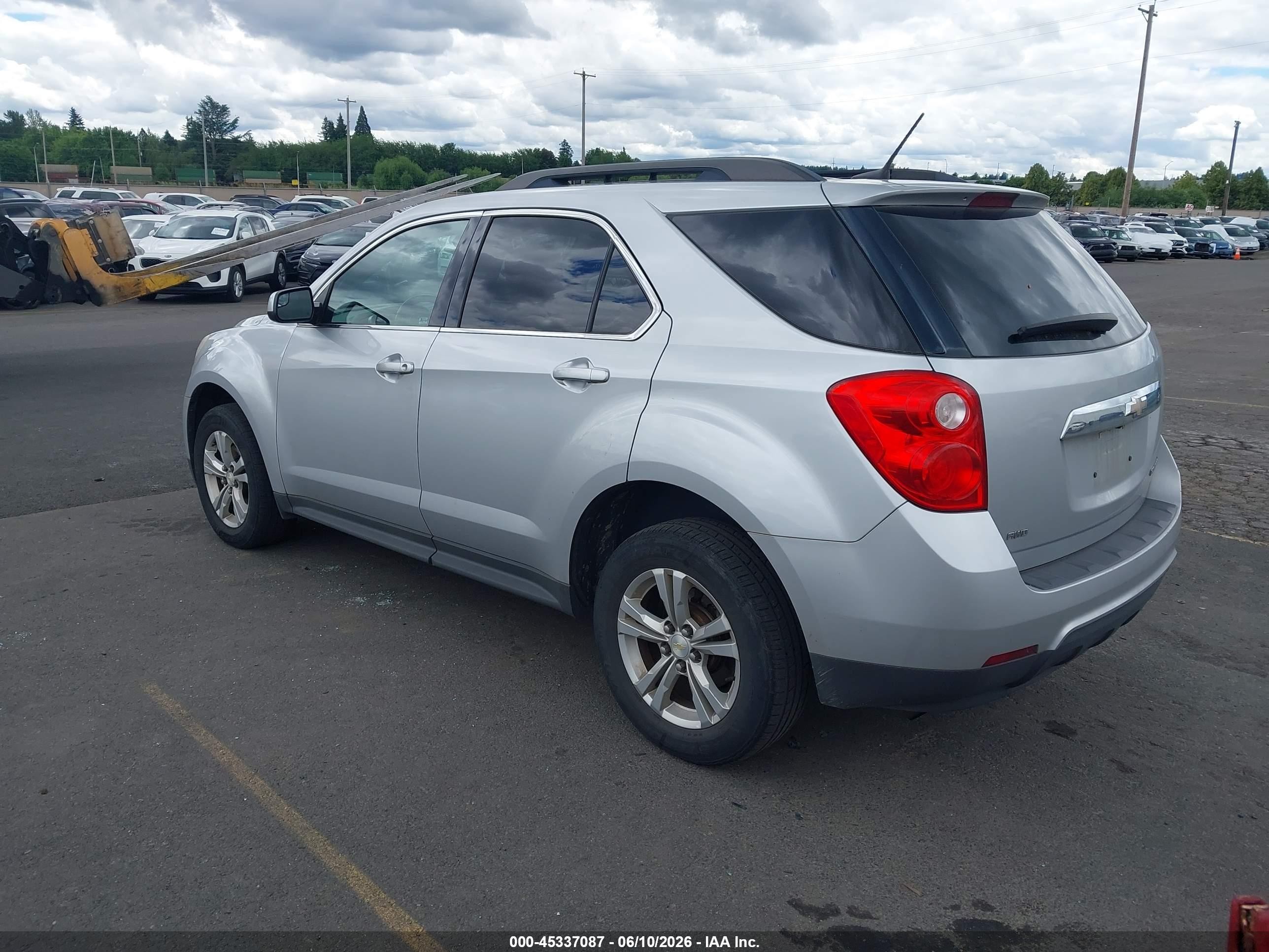 2014 Chevrolet Equinox Lt Silver vin: 2GNFLFEK8E6131598