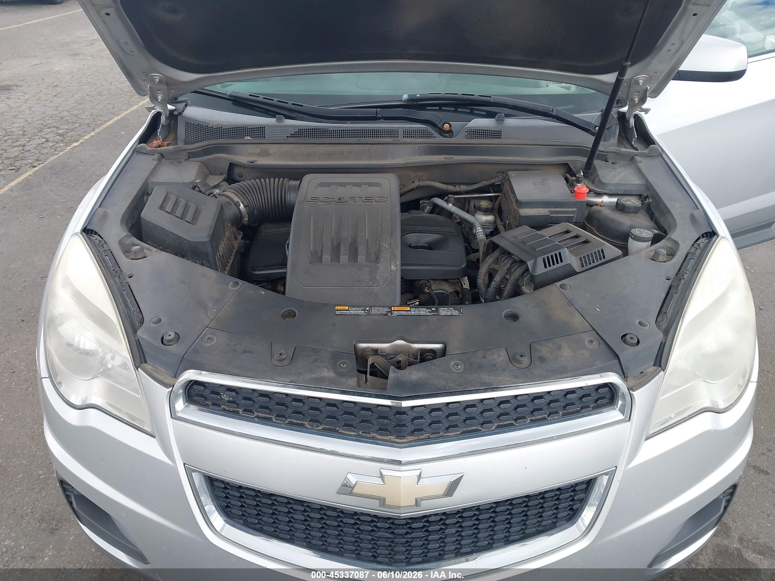 2014 Chevrolet Equinox Lt Silver vin: 2GNFLFEK8E6131598