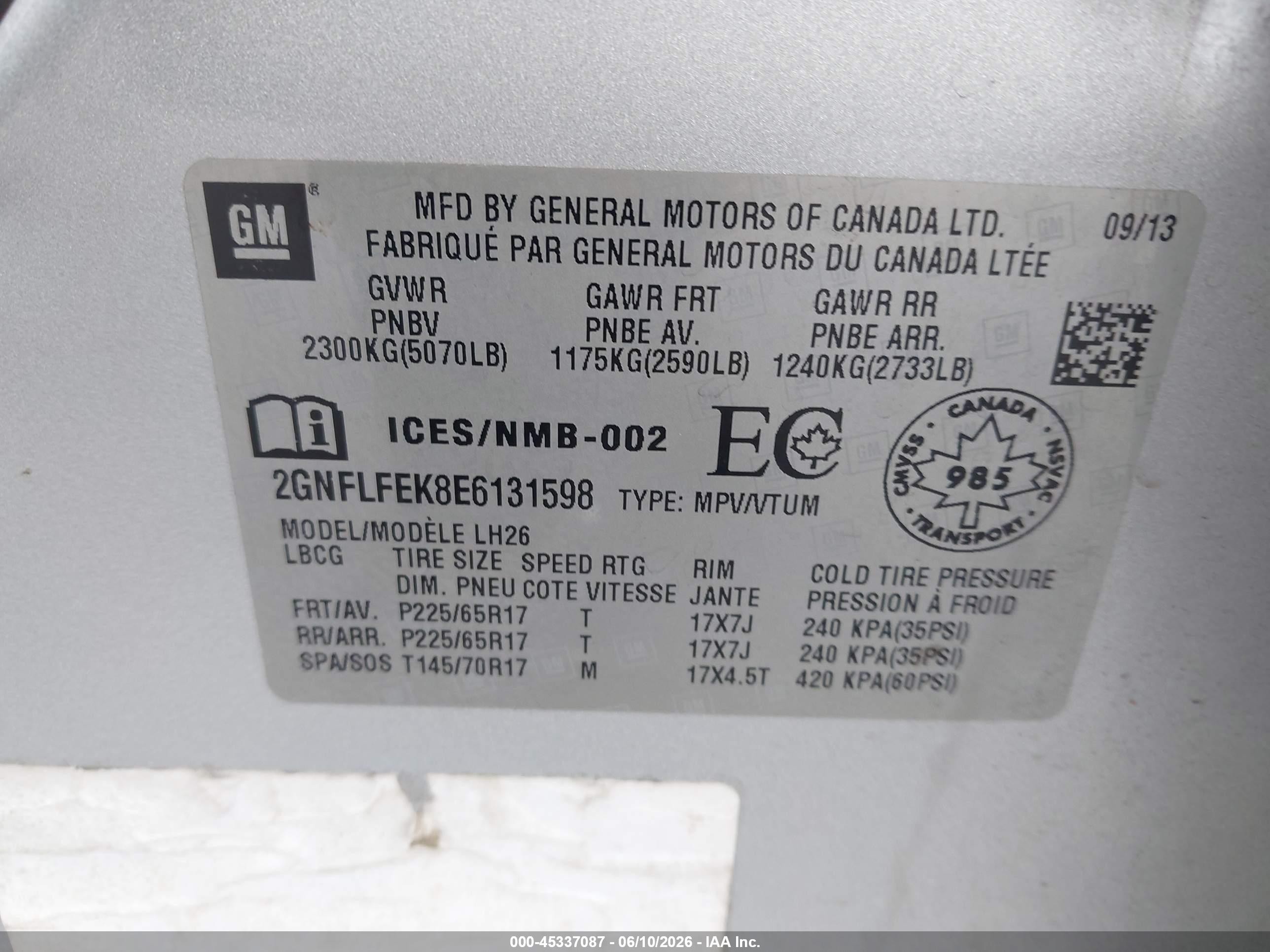 2014 Chevrolet Equinox Lt Silver vin: 2GNFLFEK8E6131598