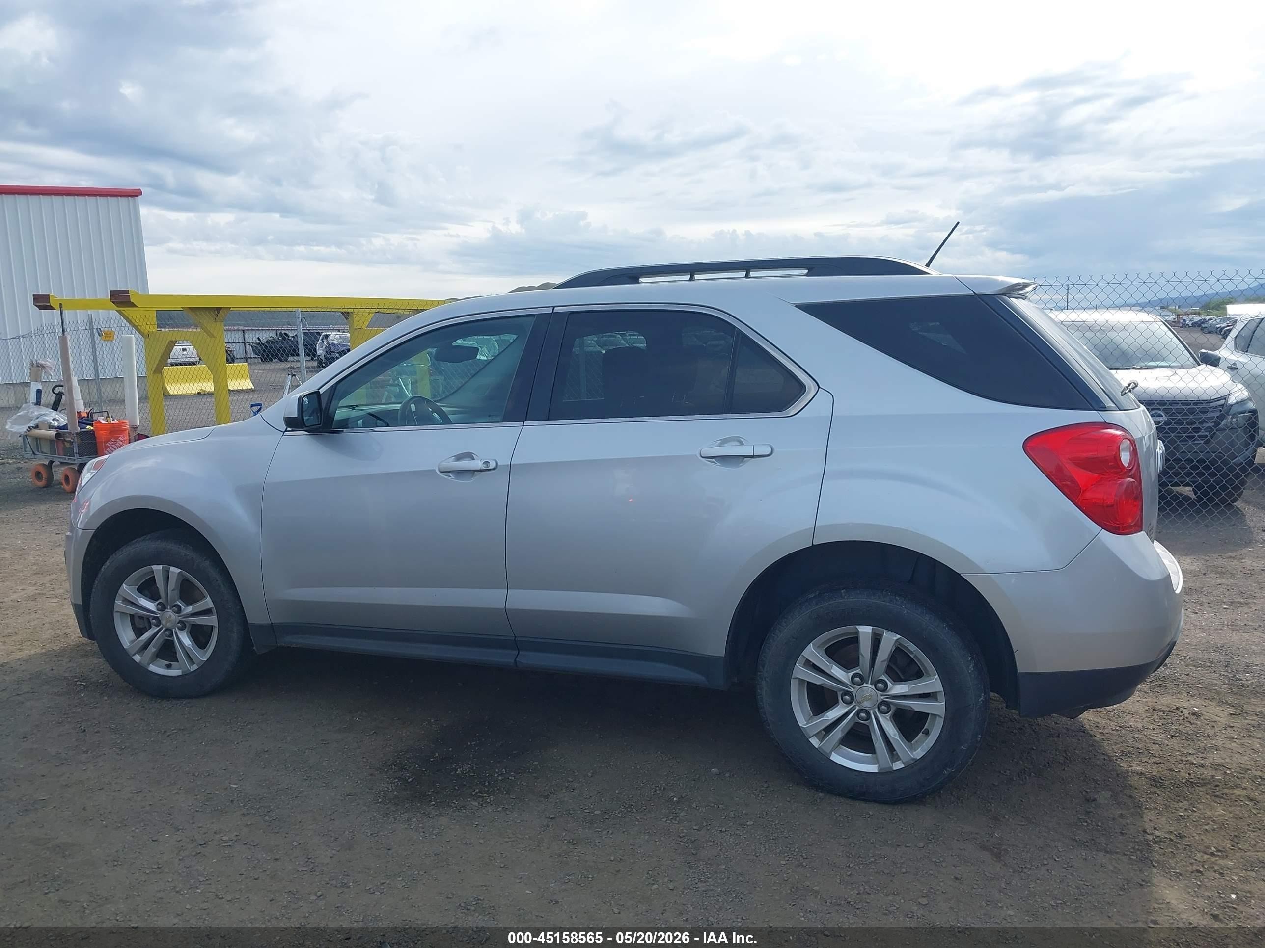 2014 Chevrolet Equinox 1lt Silver vin: 2GNFLFEK8E6276141