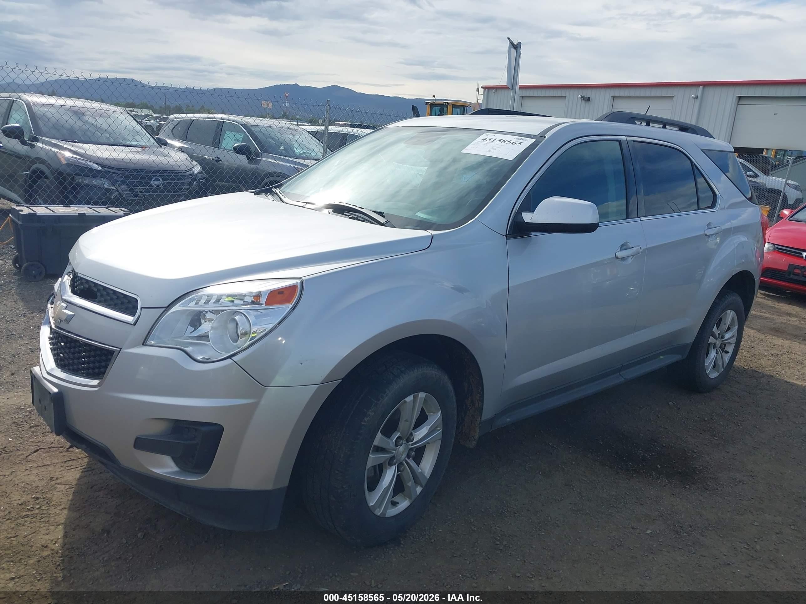 2014 Chevrolet Equinox 1lt Silver vin: 2GNFLFEK8E6276141