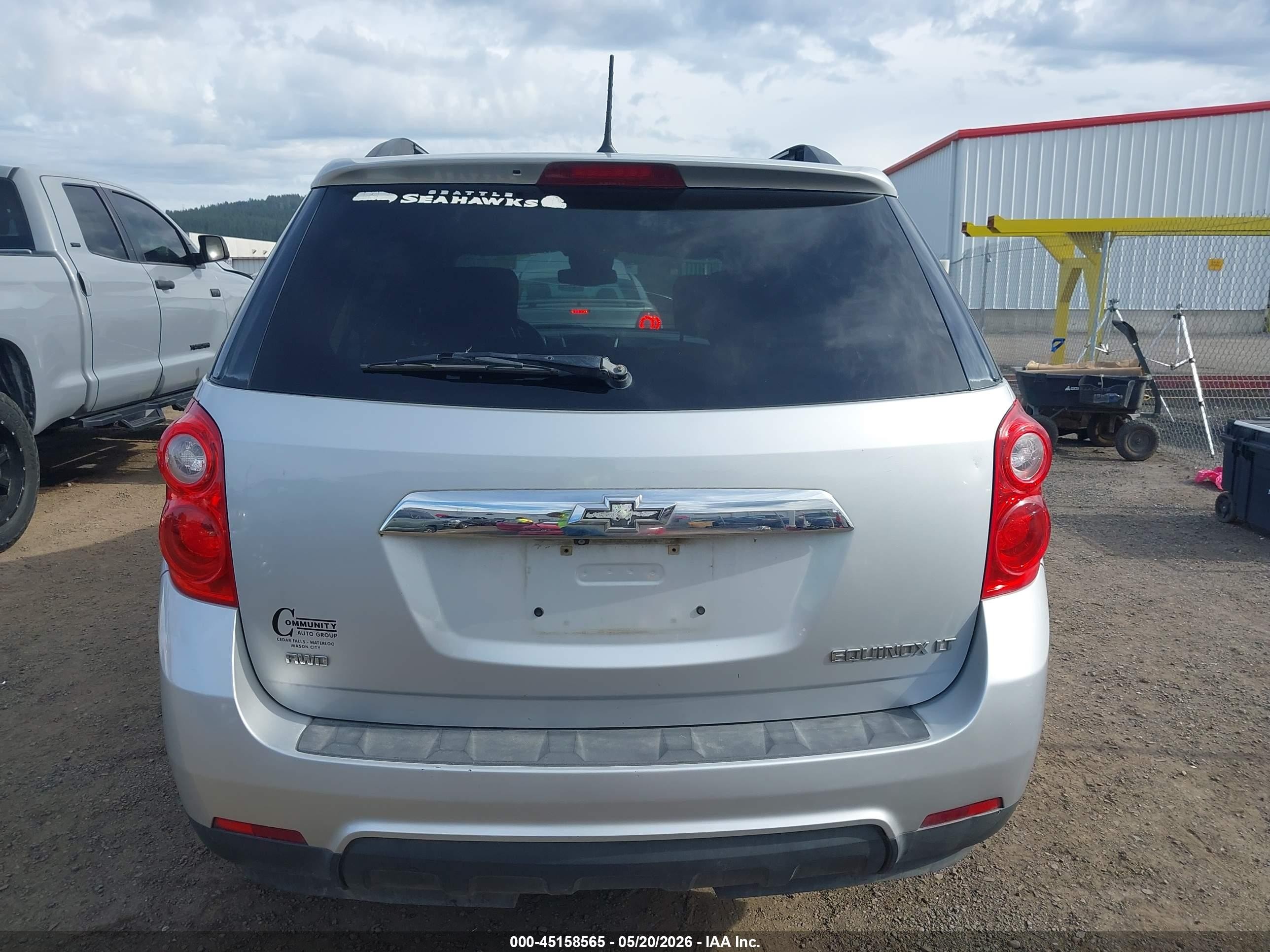 2014 Chevrolet Equinox 1lt Silver vin: 2GNFLFEK8E6276141