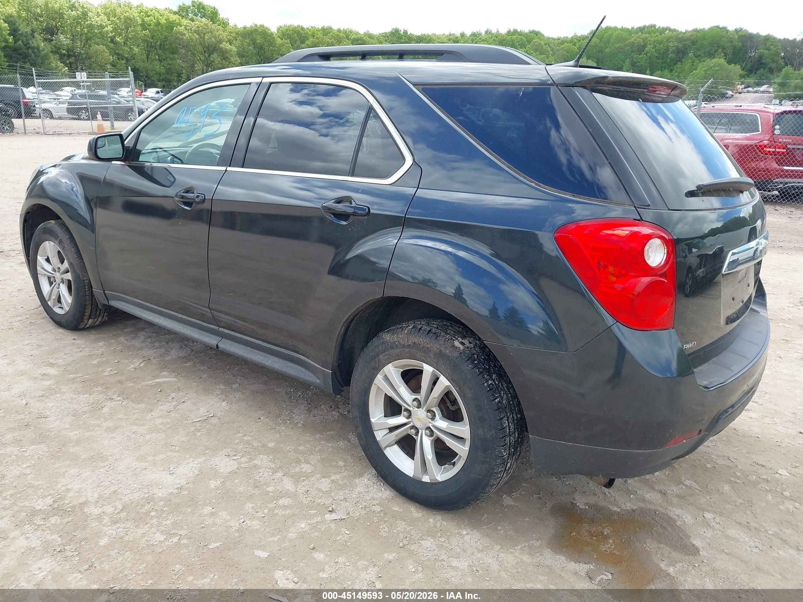 2014 Chevrolet Equinox 1lt Black vin: 2GNFLFEK8E6329193