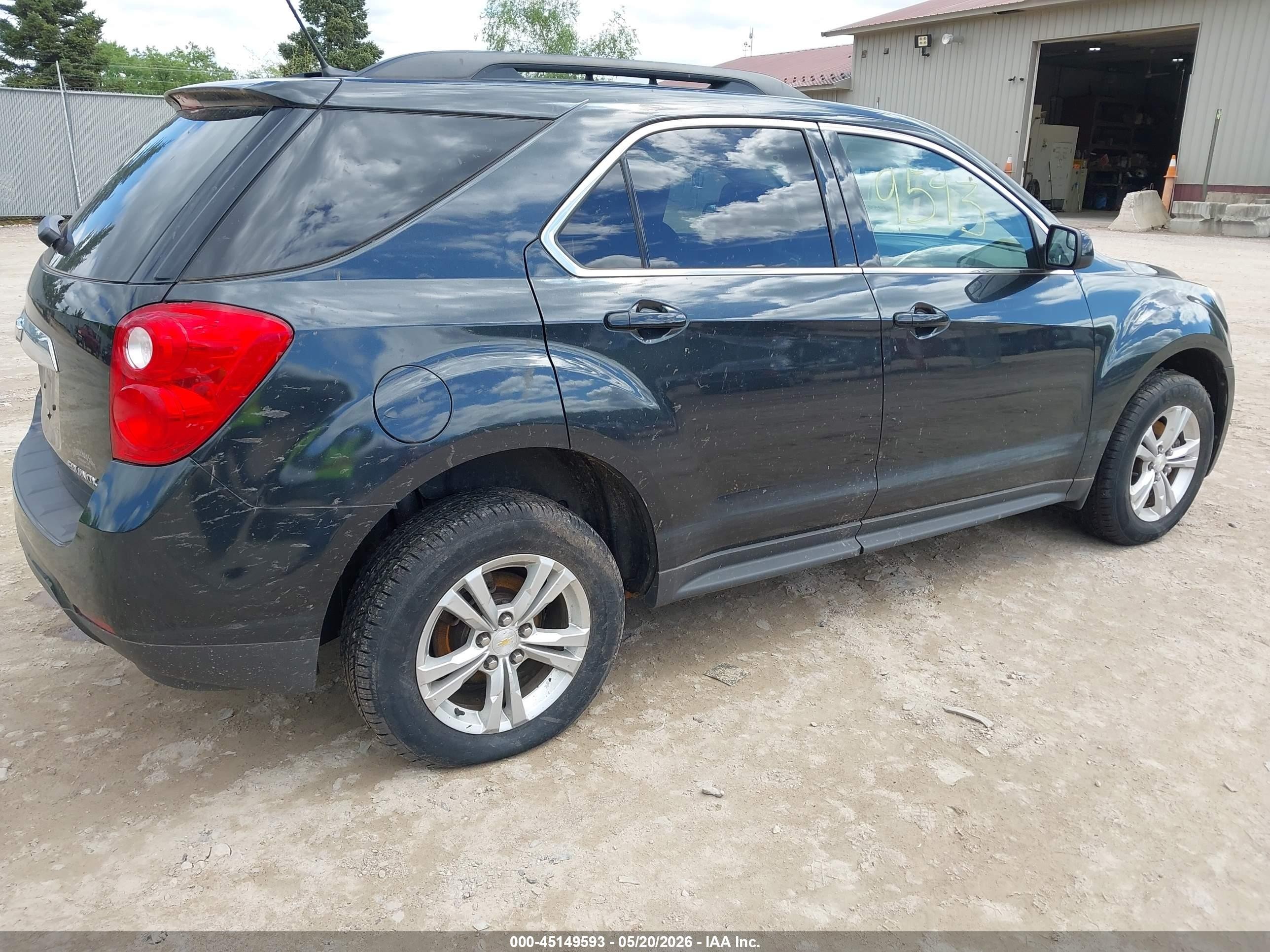 2014 Chevrolet Equinox 1lt Black vin: 2GNFLFEK8E6329193