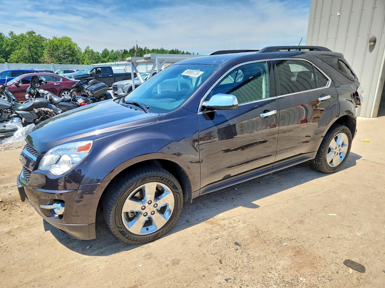 2014 Chevrolet Equinox Lt Gray vin: 2GNFLFEK8E6363148