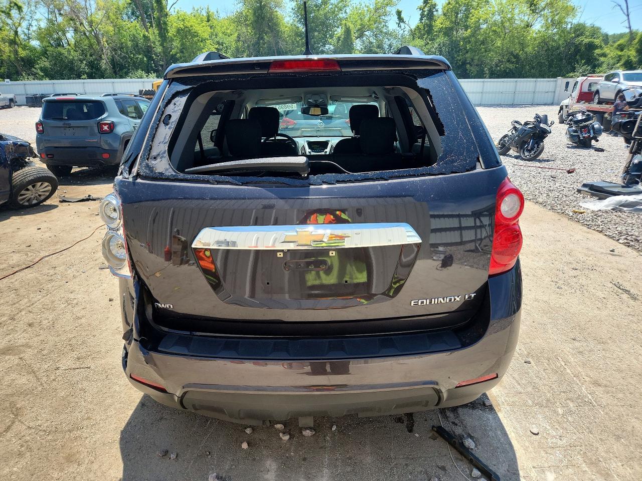 2014 Chevrolet Equinox Lt Gray vin: 2GNFLFEK8E6363148