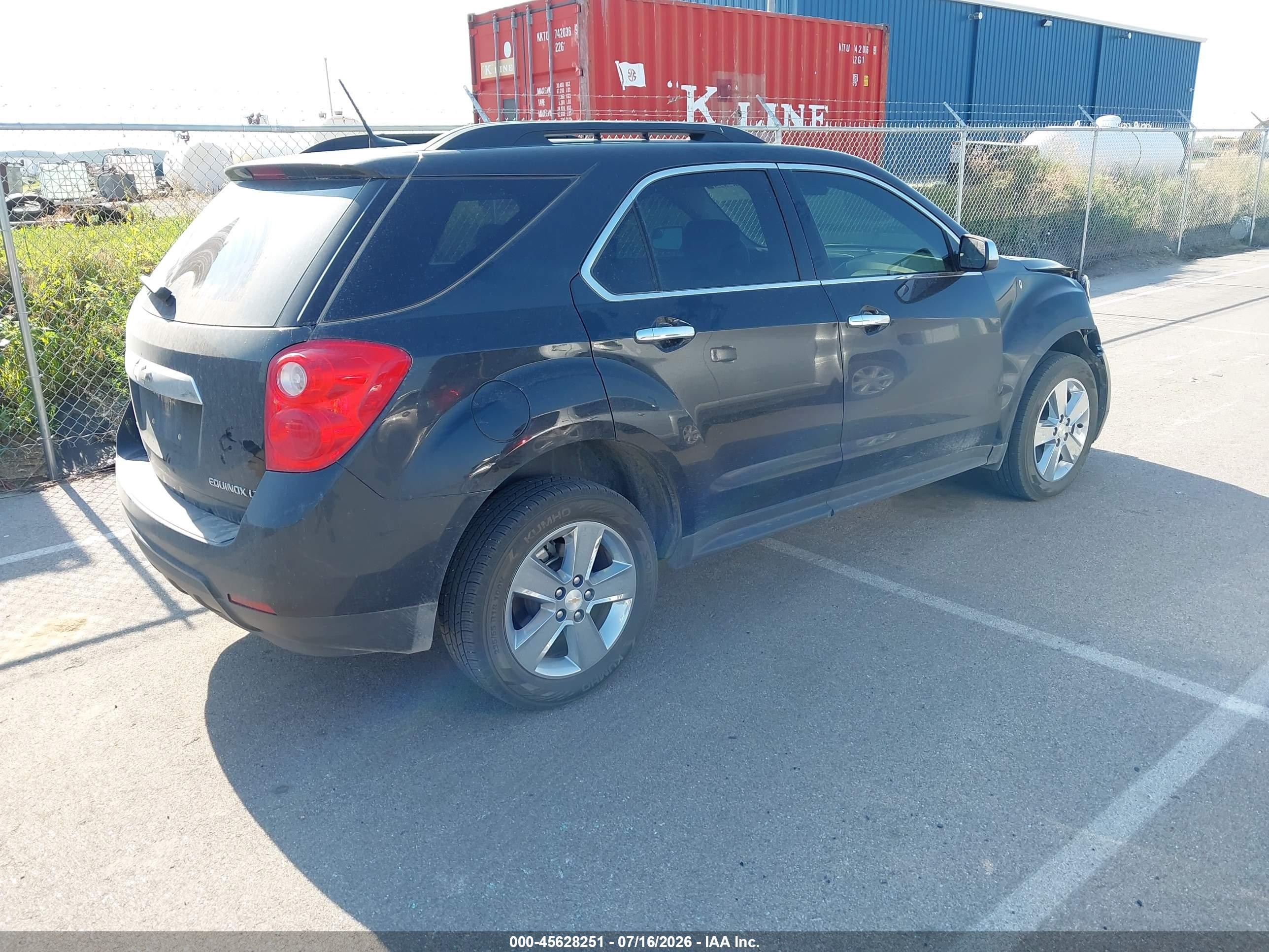 2014 Chevrolet Equinox Lt Black vin: 2GNFLFEK8E6382525