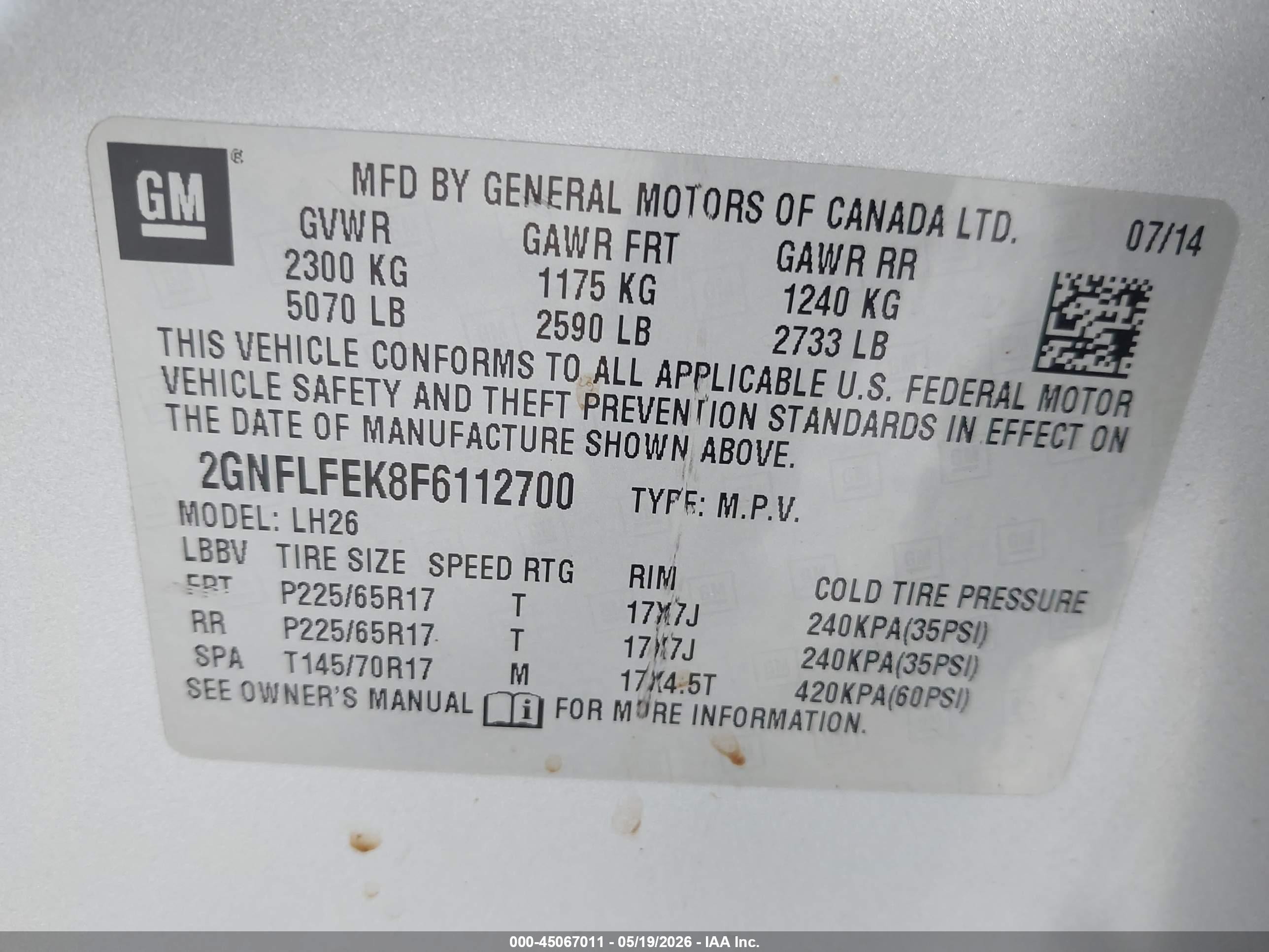 2015 Chevrolet Equinox 1lt Silver vin: 2GNFLFEK8F6112700